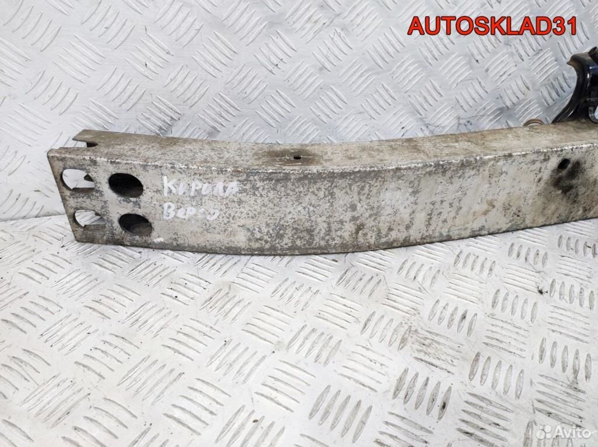 Усилитель переднего бампера Toyota CorollaVerso 2, 3300 рублей, Дубовое