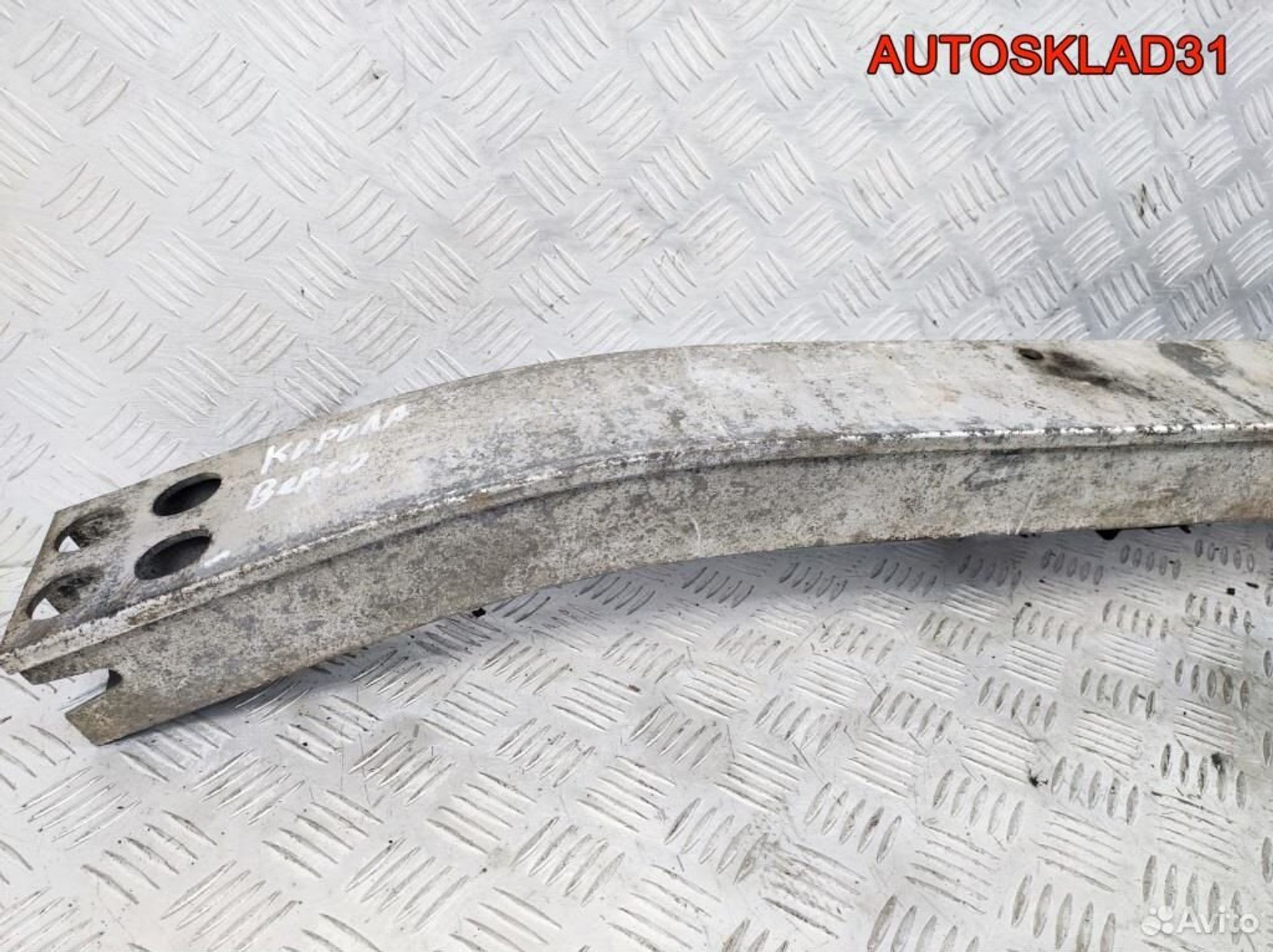 Усилитель переднего бампера Toyota CorollaVerso 2, 3300 рублей, Дубовое