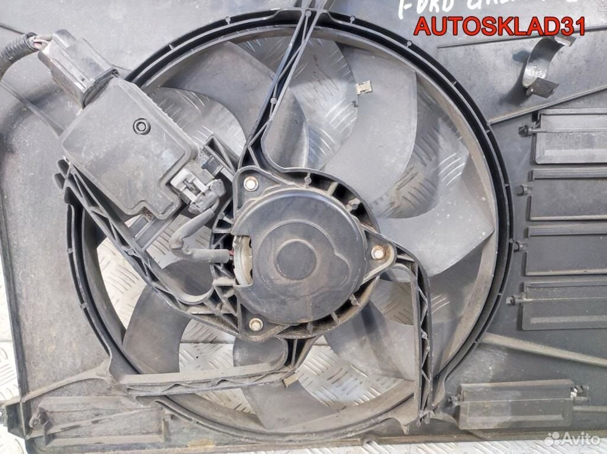 Вентилятор радиатора Ford Galaxy 2 6G918C607DE, 8100 рублей, Дубовое