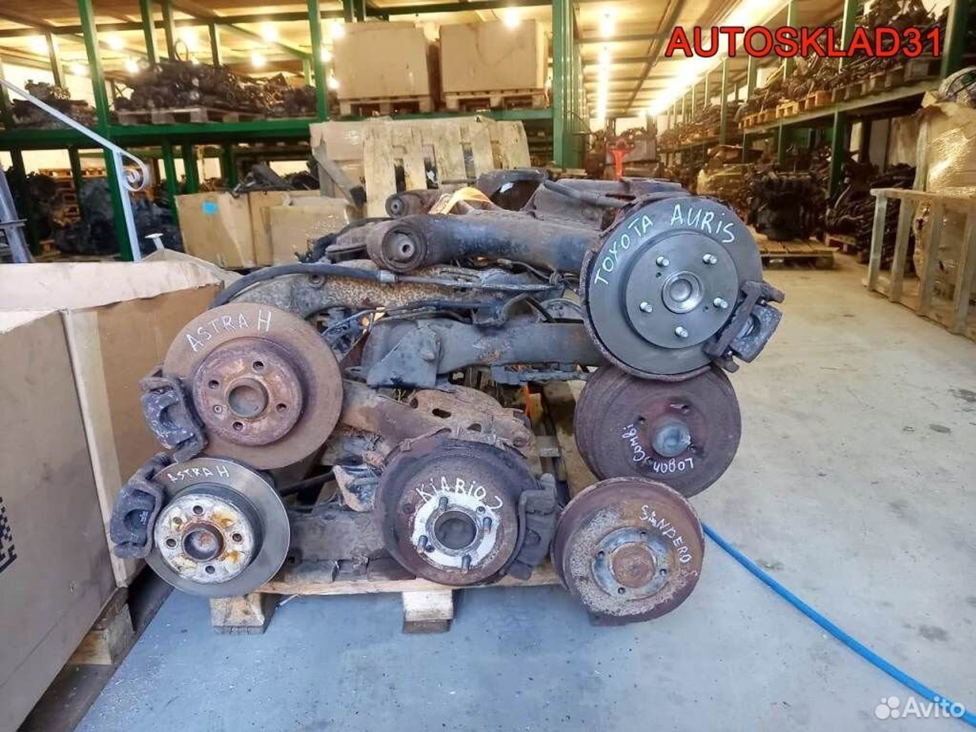 Балка задняя в сборе Renault Sandero 555019768R, 8100 рублей, Дубовое