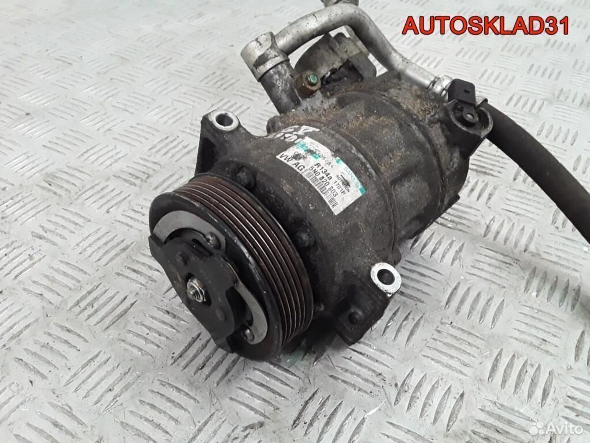 Компрессор кондиционера VW Golf 5+ 5N0820803, 12200 рублей, Дубовое