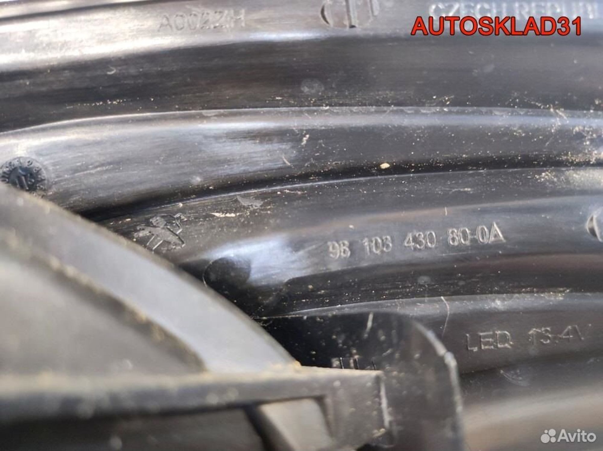 Фонарь задний левый Peugeot 208 9810343080 Рест, 8100 рублей, Дубовое