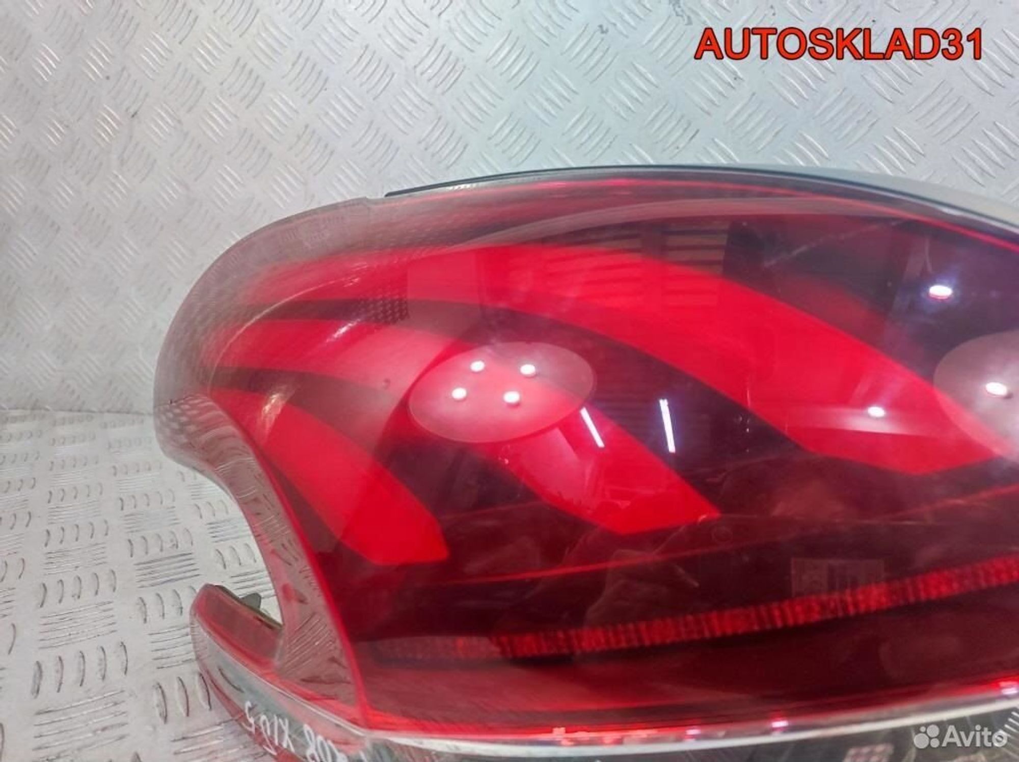 Фонарь задний левый Peugeot 208 9810343080 Рест, 8100 рублей, Дубовое