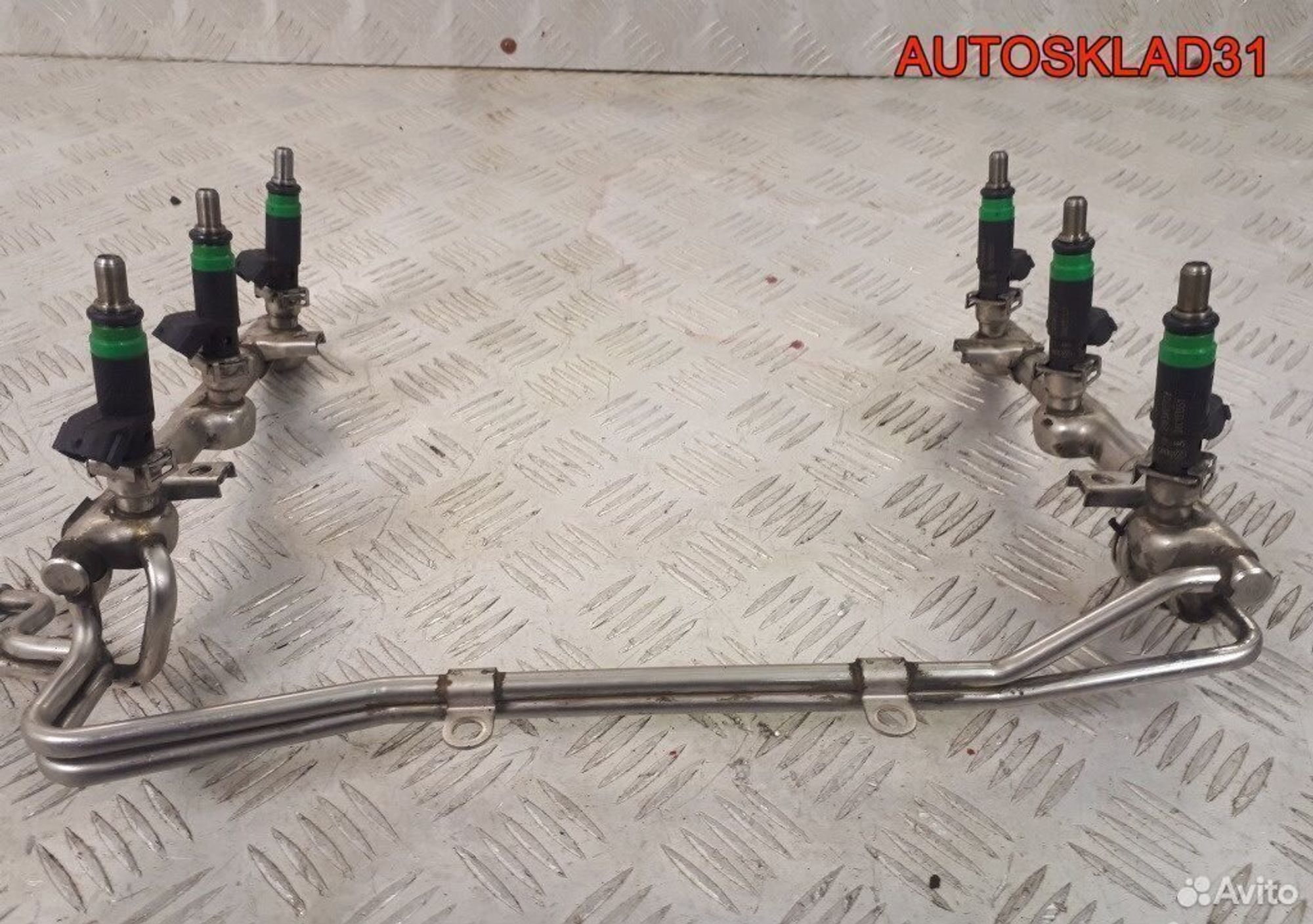 Форсунки топливные Audi A6 C5 3.0 ASN 06C133551, 600 рублей, Дубовое