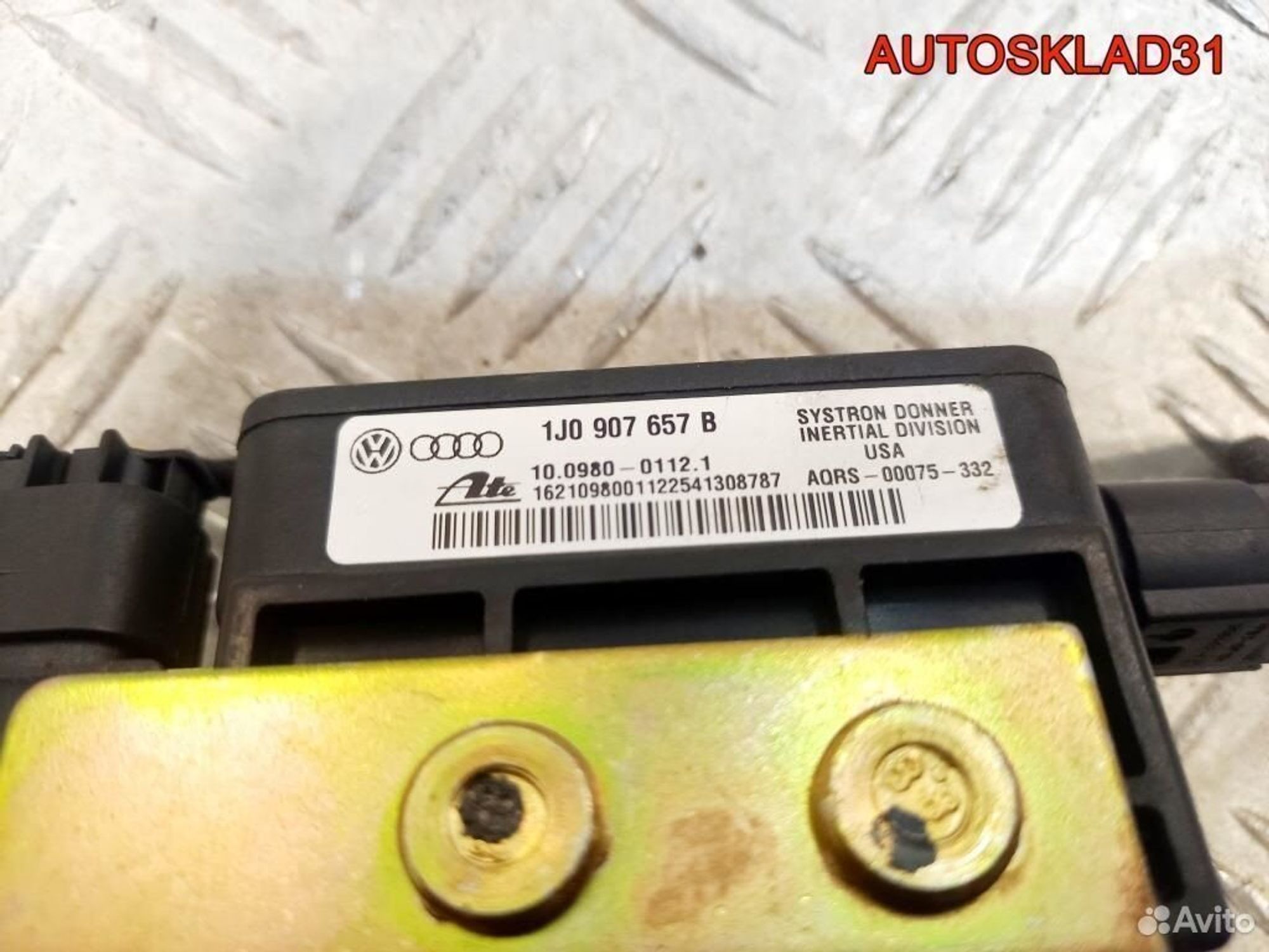 Датчик ускорения VW Golf 4 1J0907657B Бензин, 15000 рублей, Дубовое