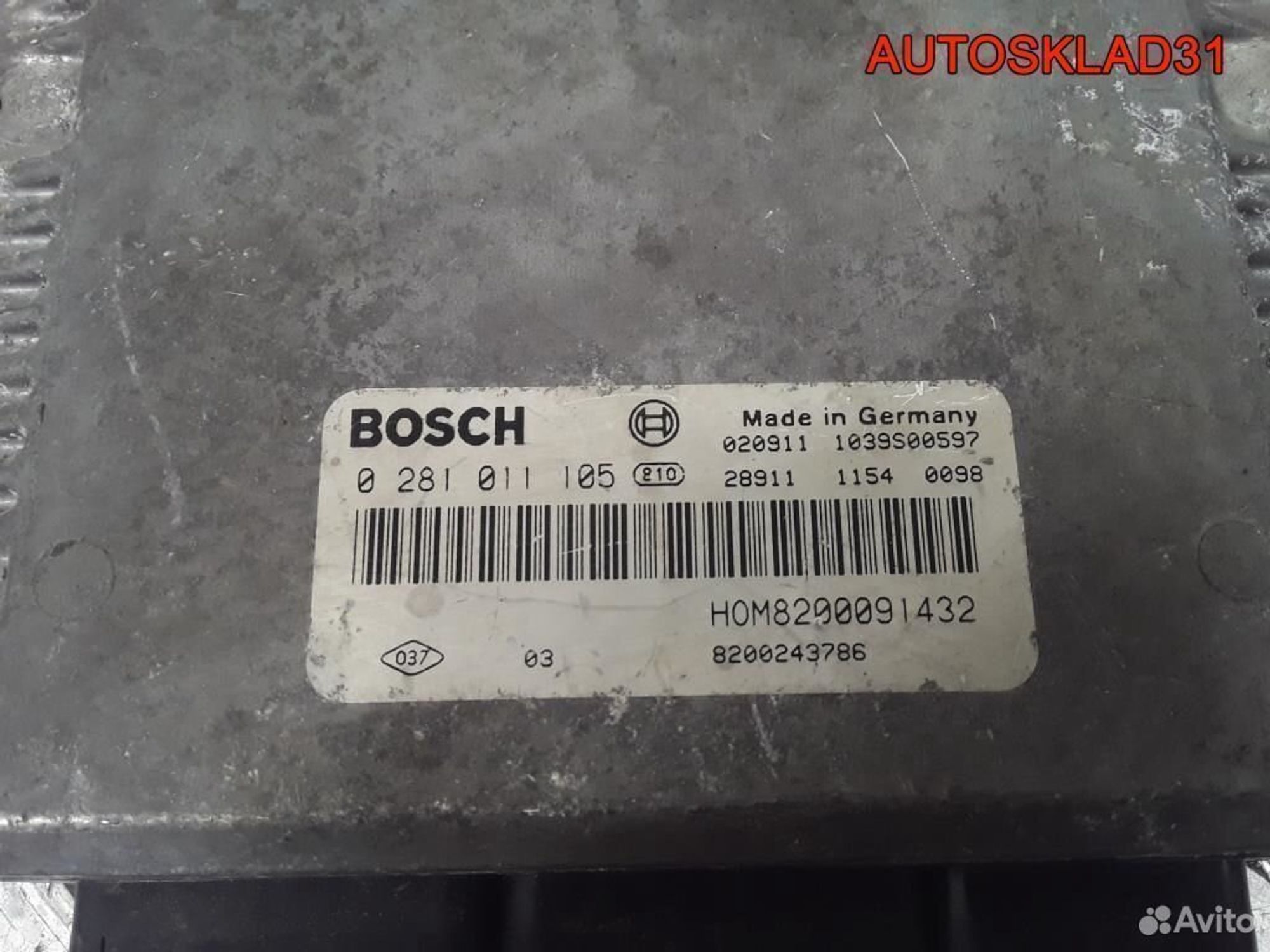 Блок Эбу Renault Master 2 2.5 DCI 8200091432, 10200 рублей, Дубовое