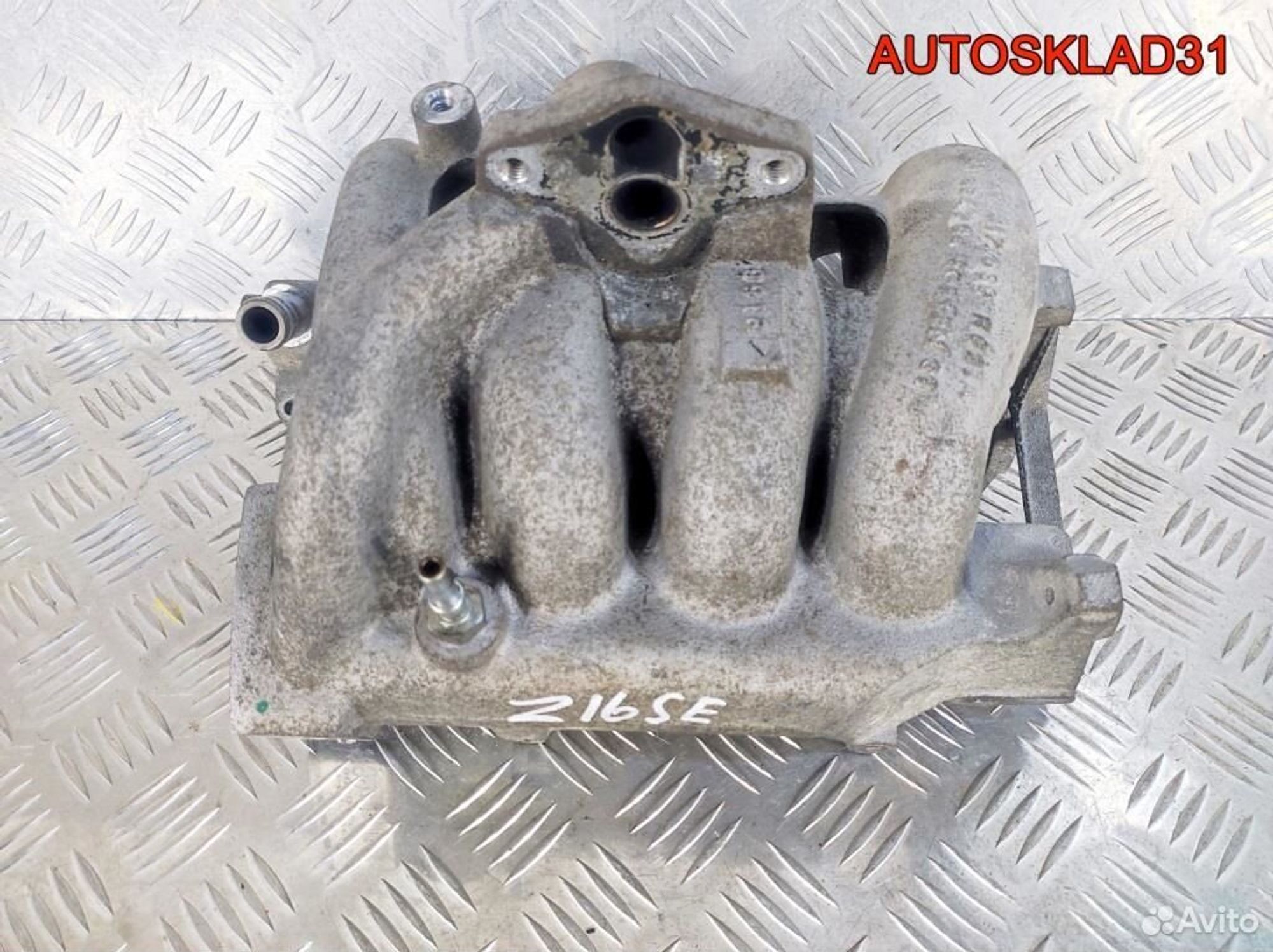 Коллектор впускной Opel Astra G 1.6 Z16SE 25350606, 1700 рублей, Дубовое