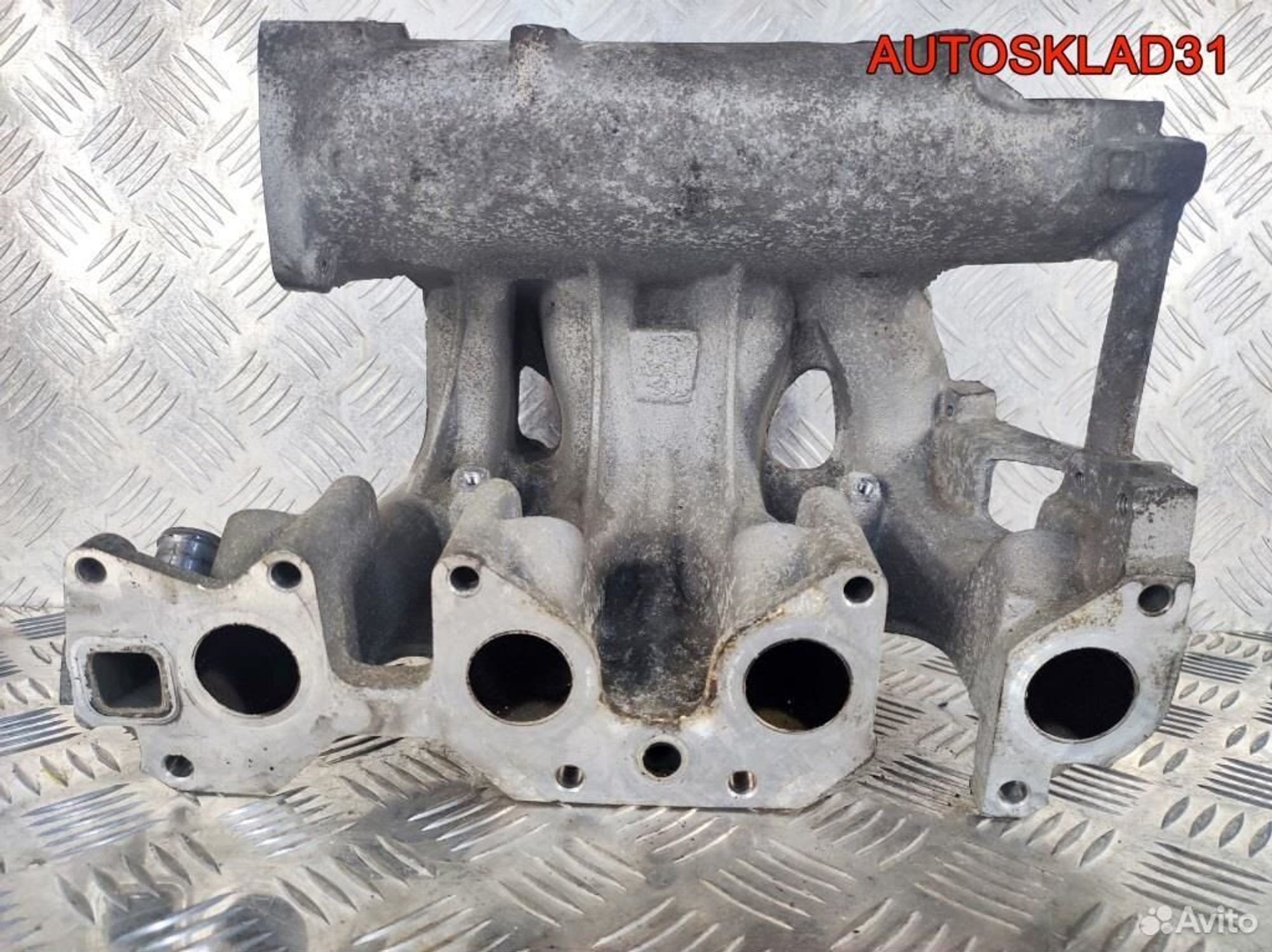 Коллектор впускной Opel Astra G 1.6 Z16SE 25350606, 1700 рублей, Дубовое