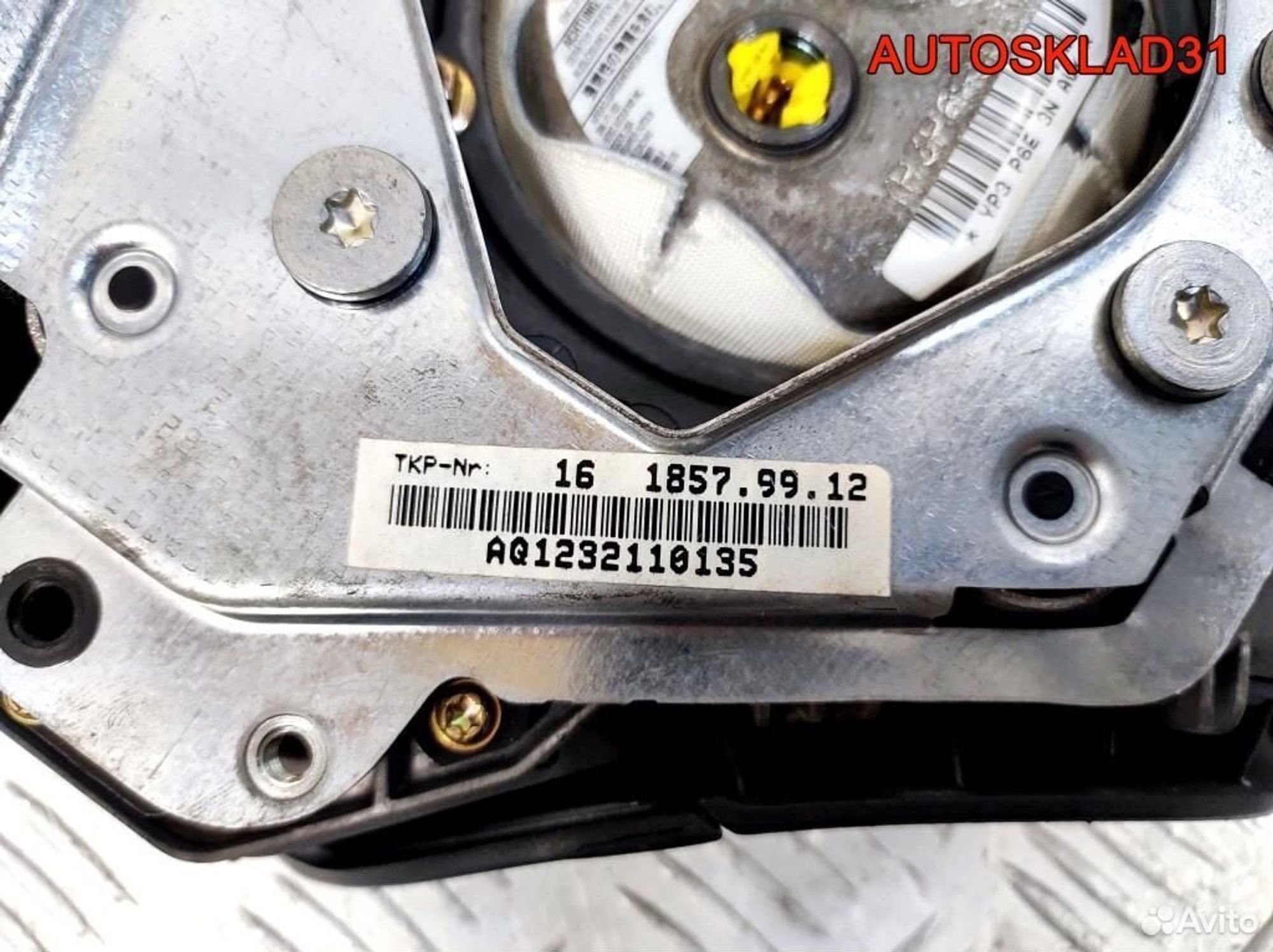 Подушка безопасности в руль Mercedes Benz W203, 3600 рублей, Дубовое