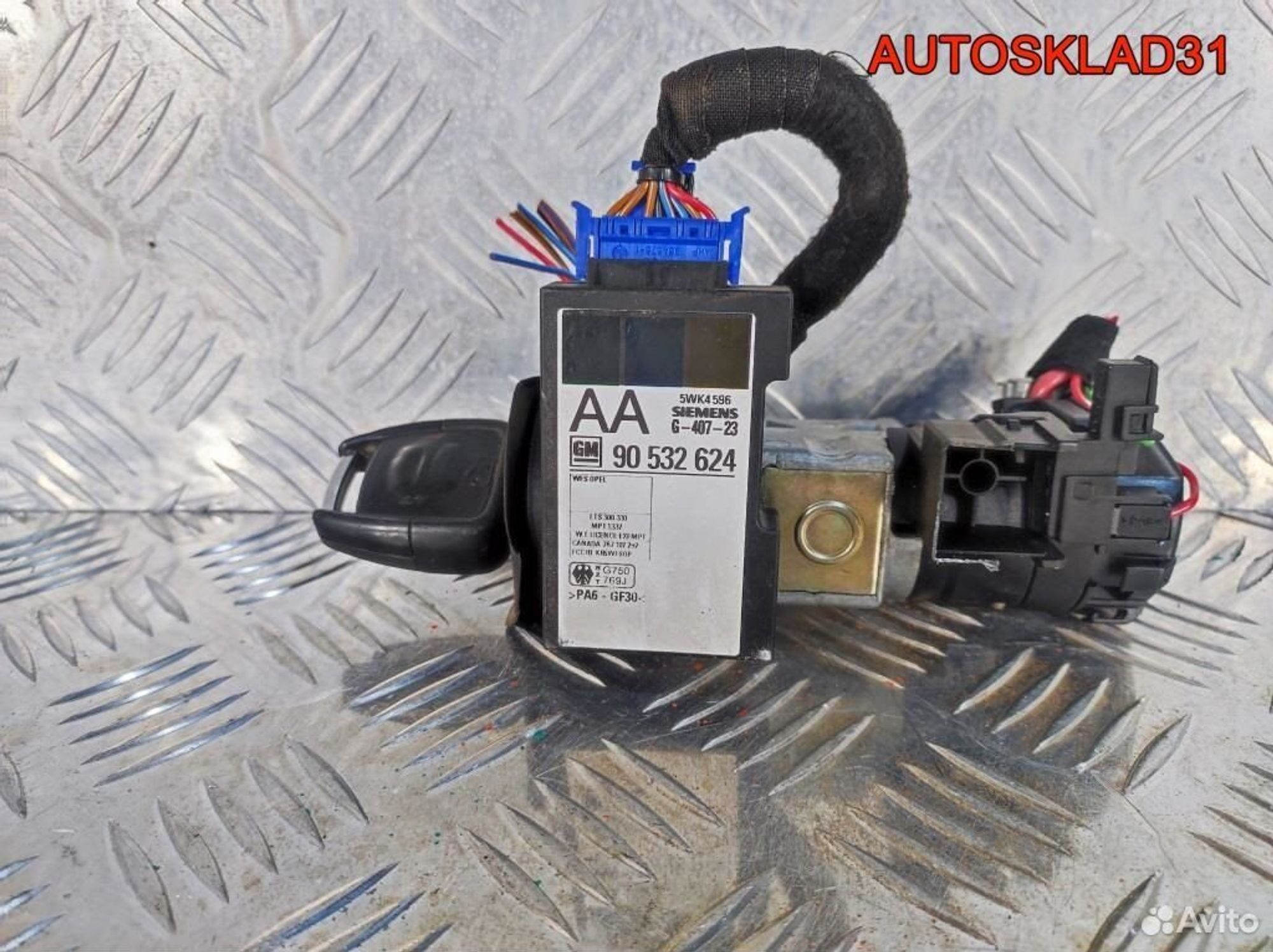 Эбу комплект Opel Vectra B 1,8 X18XE 90506365, 15300 рублей, Дубовое