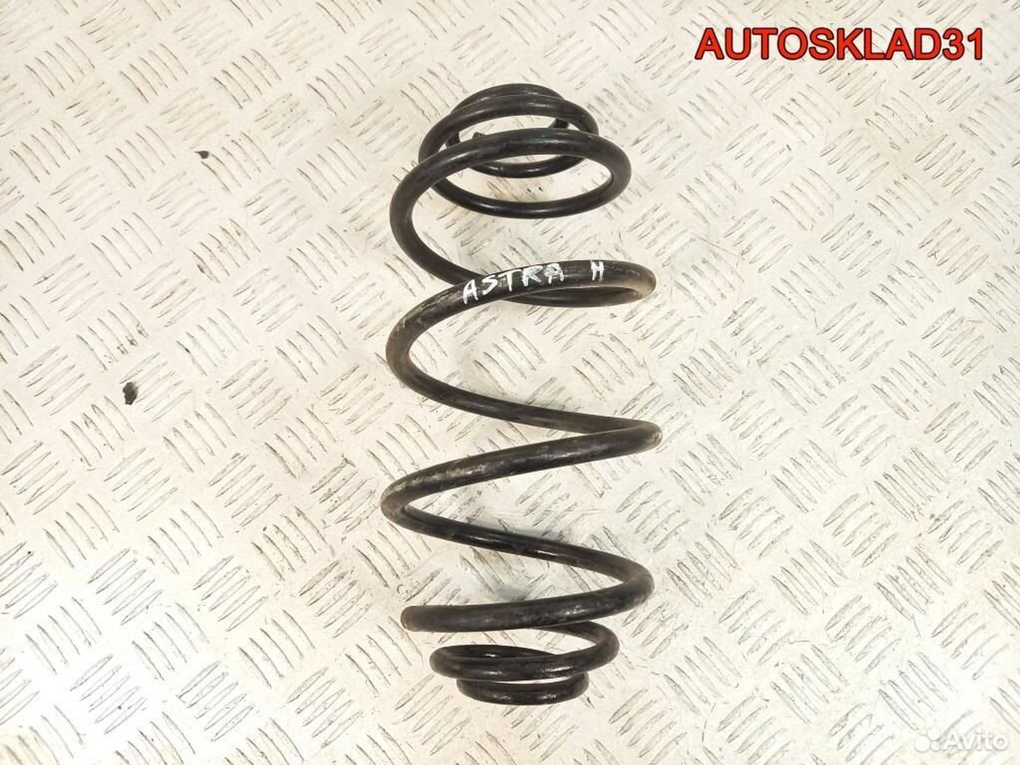 Пружина задняя Opel Astra H 93178630 Хетчбэк, 900 рублей, Дубовое