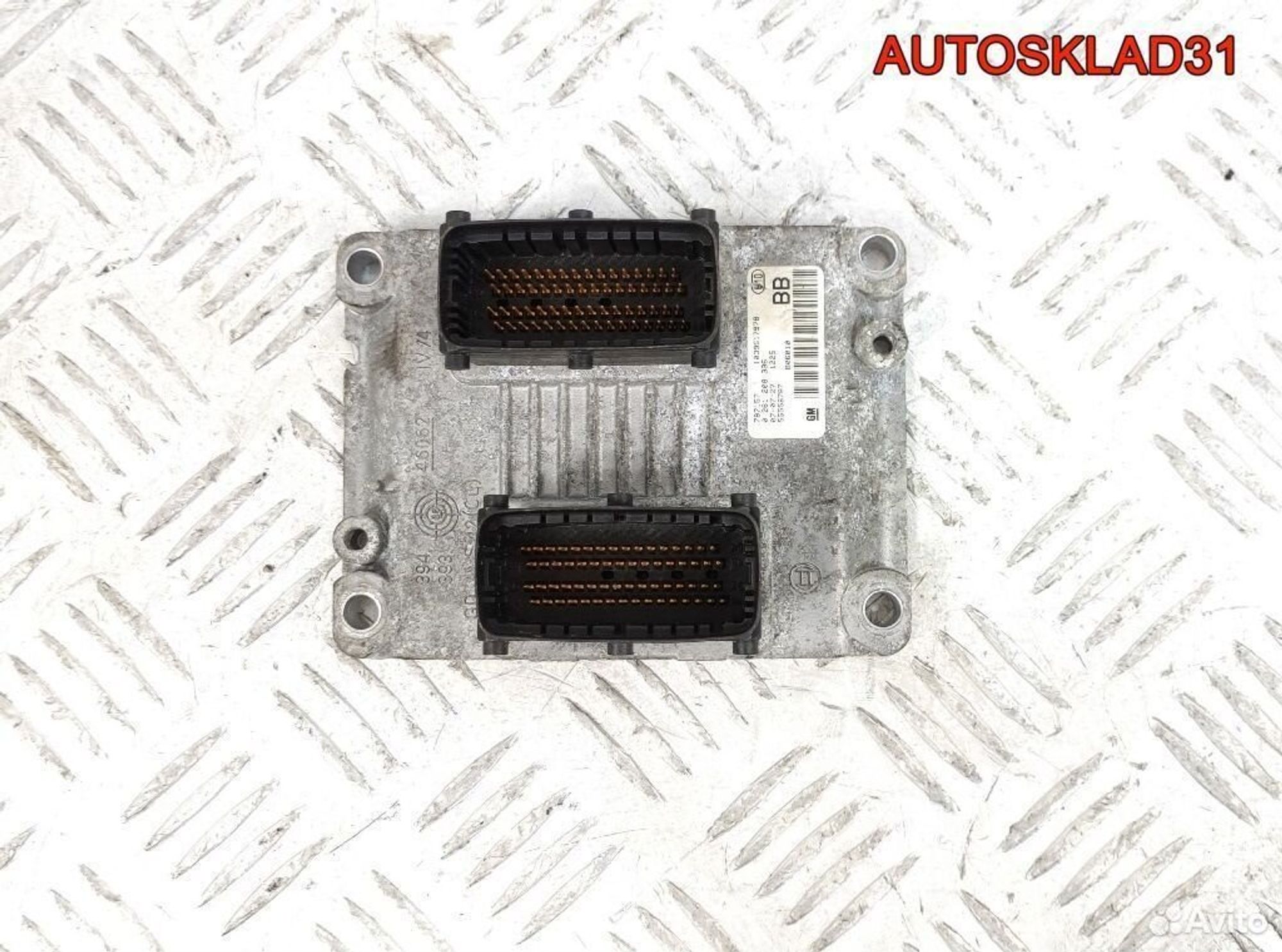 Блок эбу Opel Astra H 1.4 Z14XEP 55558787 Бензин, 3700 рублей, Дубовое