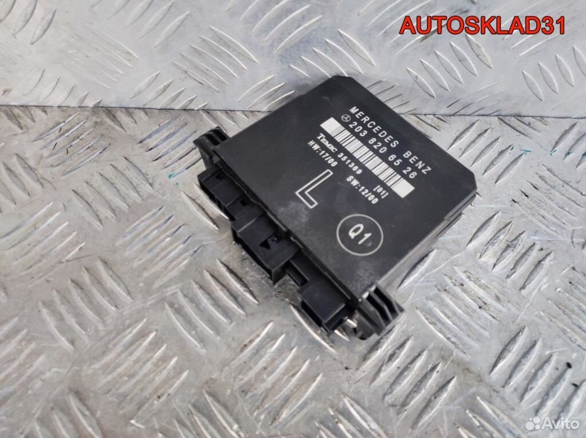 Блок комфорта Mercedes Benz W203 A2038206526, 1100 рублей, Дубовое