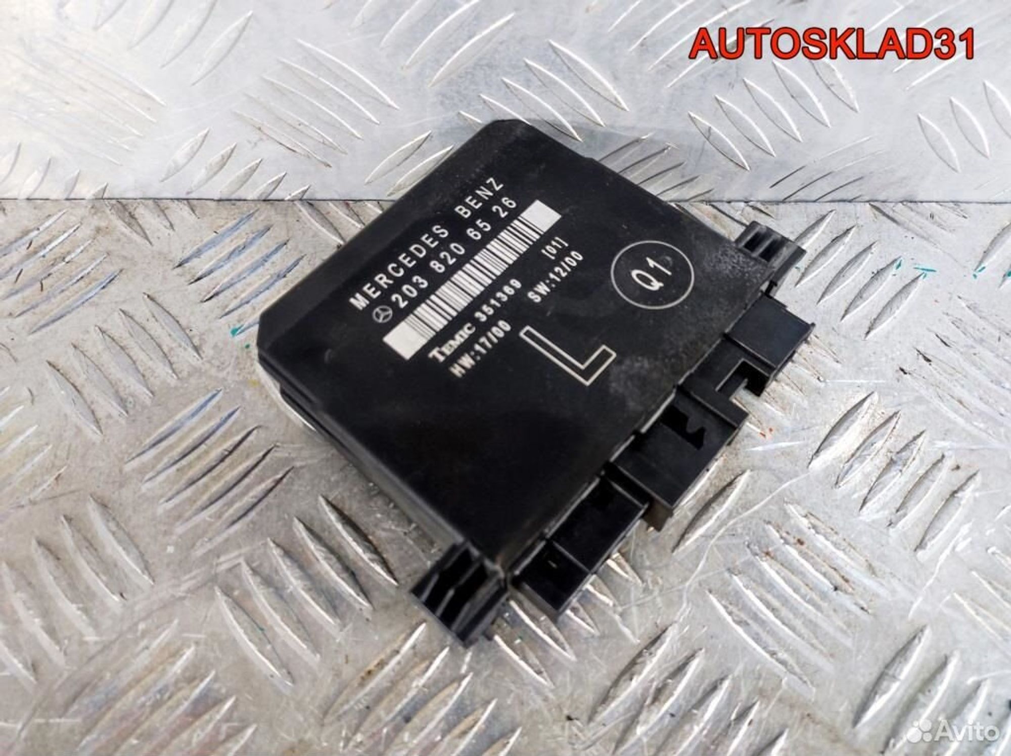 Блок комфорта Mercedes Benz W203 A2038206526, 1100 рублей, Дубовое