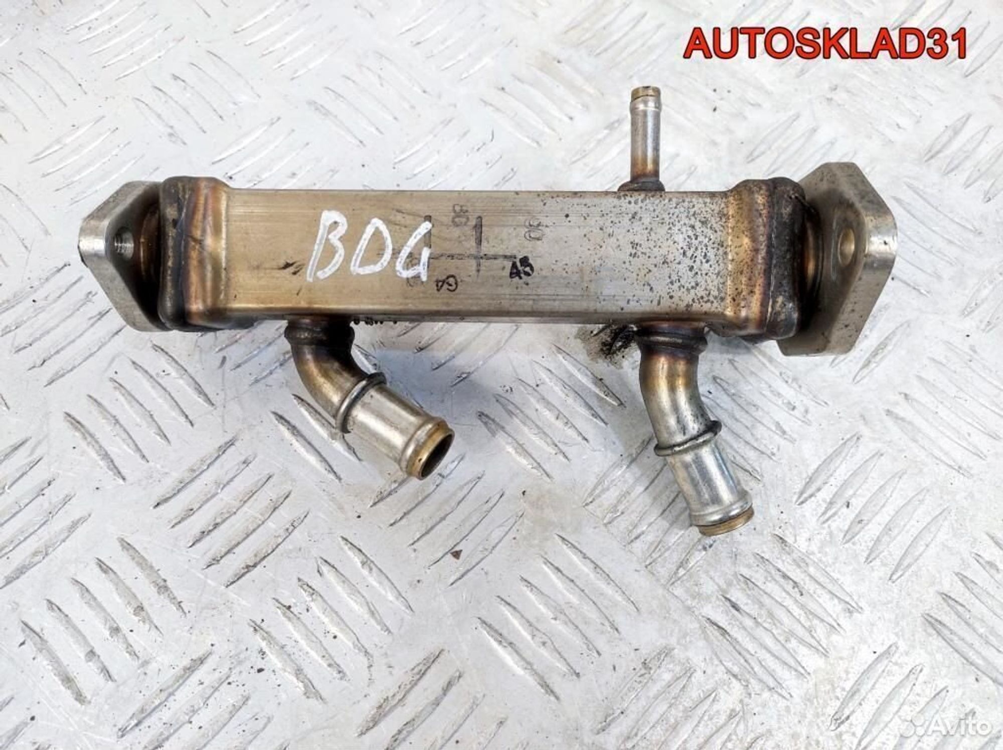 Радиатор EGR Audi A6 C5 2.5 BDG 059131513D Дизель, 1100 рублей, Дубовое