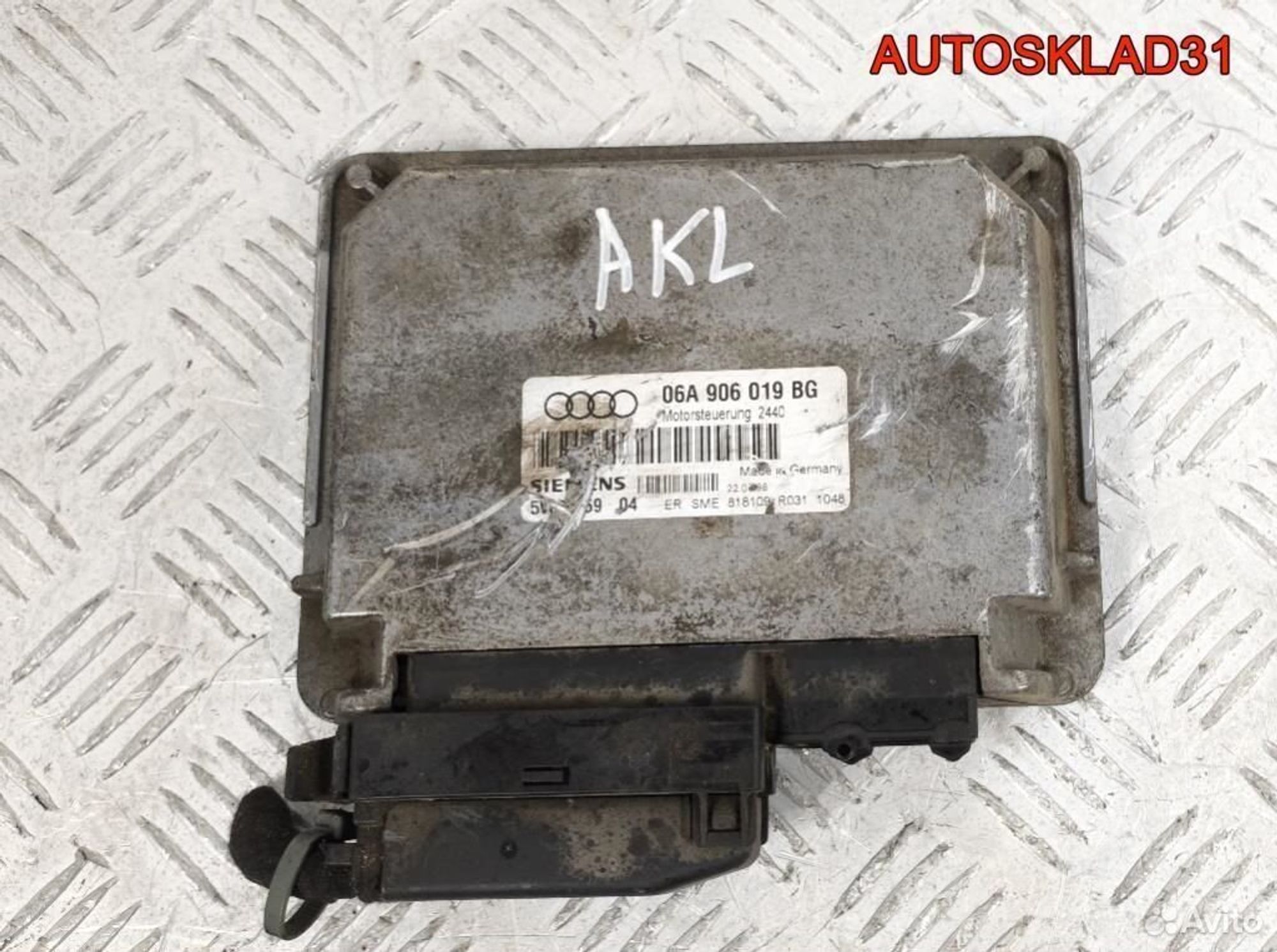 Блок эбу Audi A3 8L 1.6 AKL 06A906019BG, 5700 рублей, Дубовое
