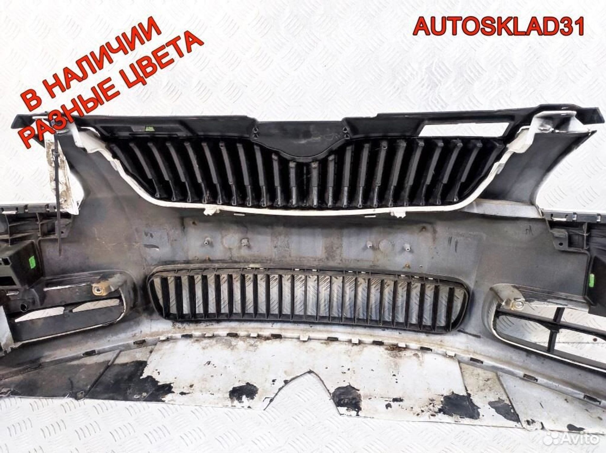 Бампер передний Skoda Fabia 2 5J0807221, 14400 рублей, Дубовое