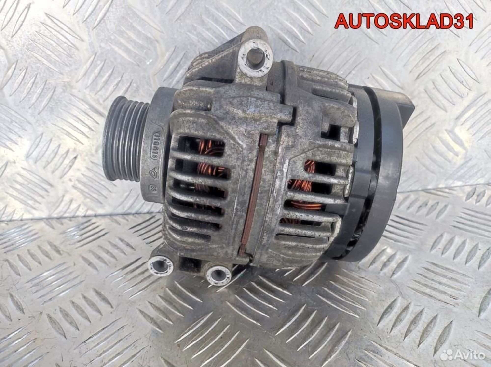 Генератор 87A Renault Logan 1,6 K4M 7700434899, 6200 рублей, Дубовое