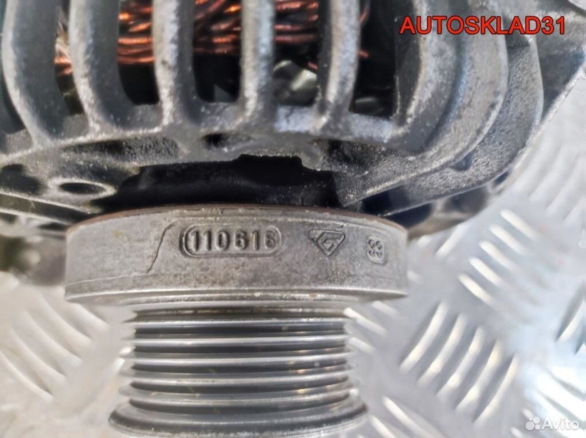 Генератор 87A Renault Logan 1,6 K4M 7700434899, 6200 рублей, Дубовое