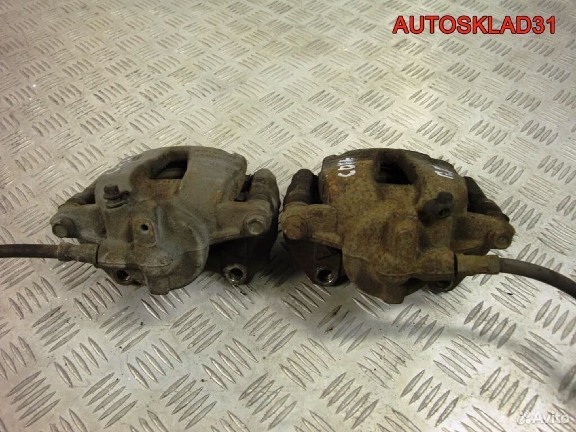 Суппорт тормозной передний Opel Corsa D 93191695, 2100 рублей, Дубовое