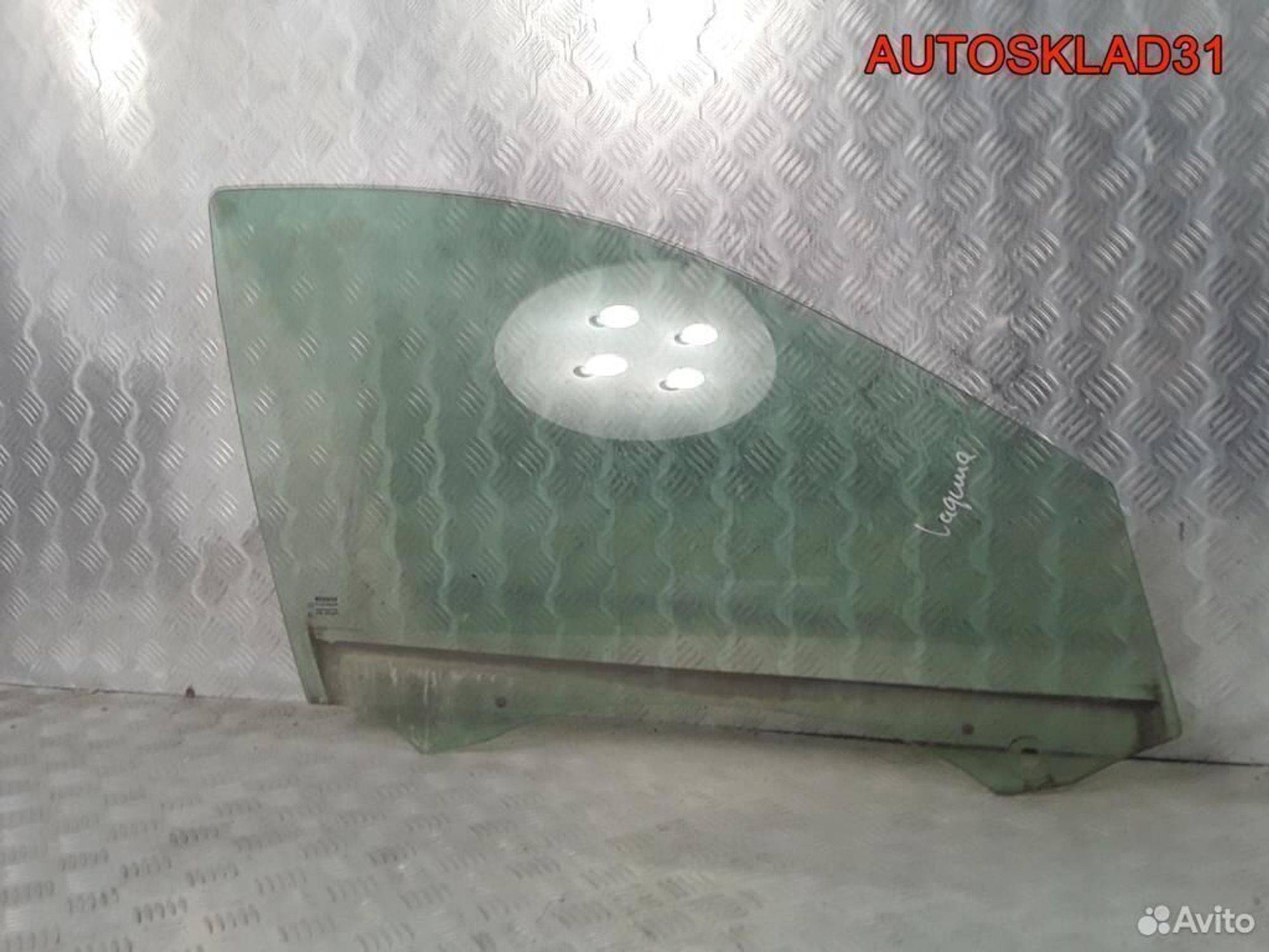 Стекло двери передней правой Renault Laguna 2, 1700 рублей, Дубовое