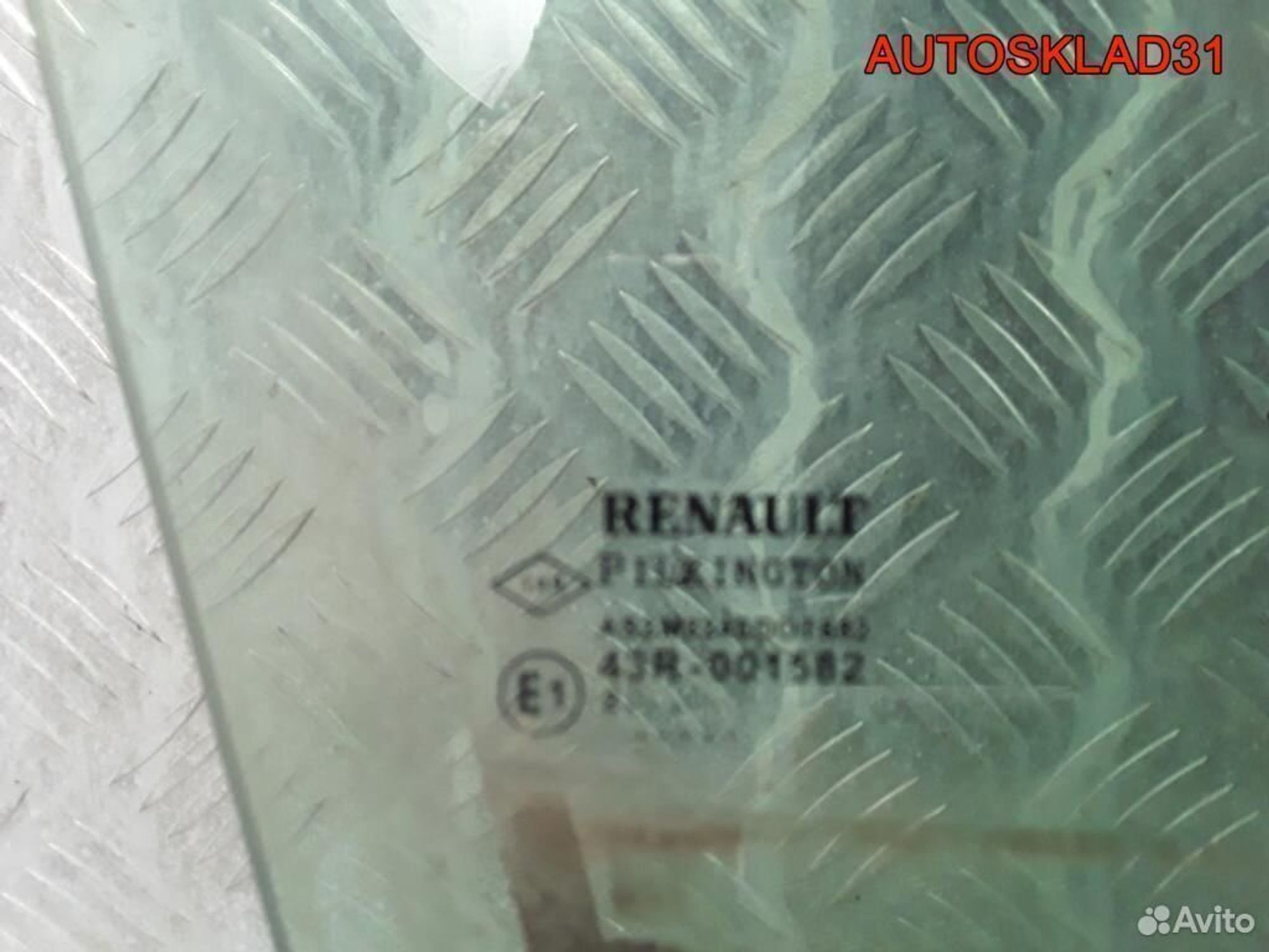 Стекло двери передней правой Renault Laguna 2, 1700 рублей, Дубовое