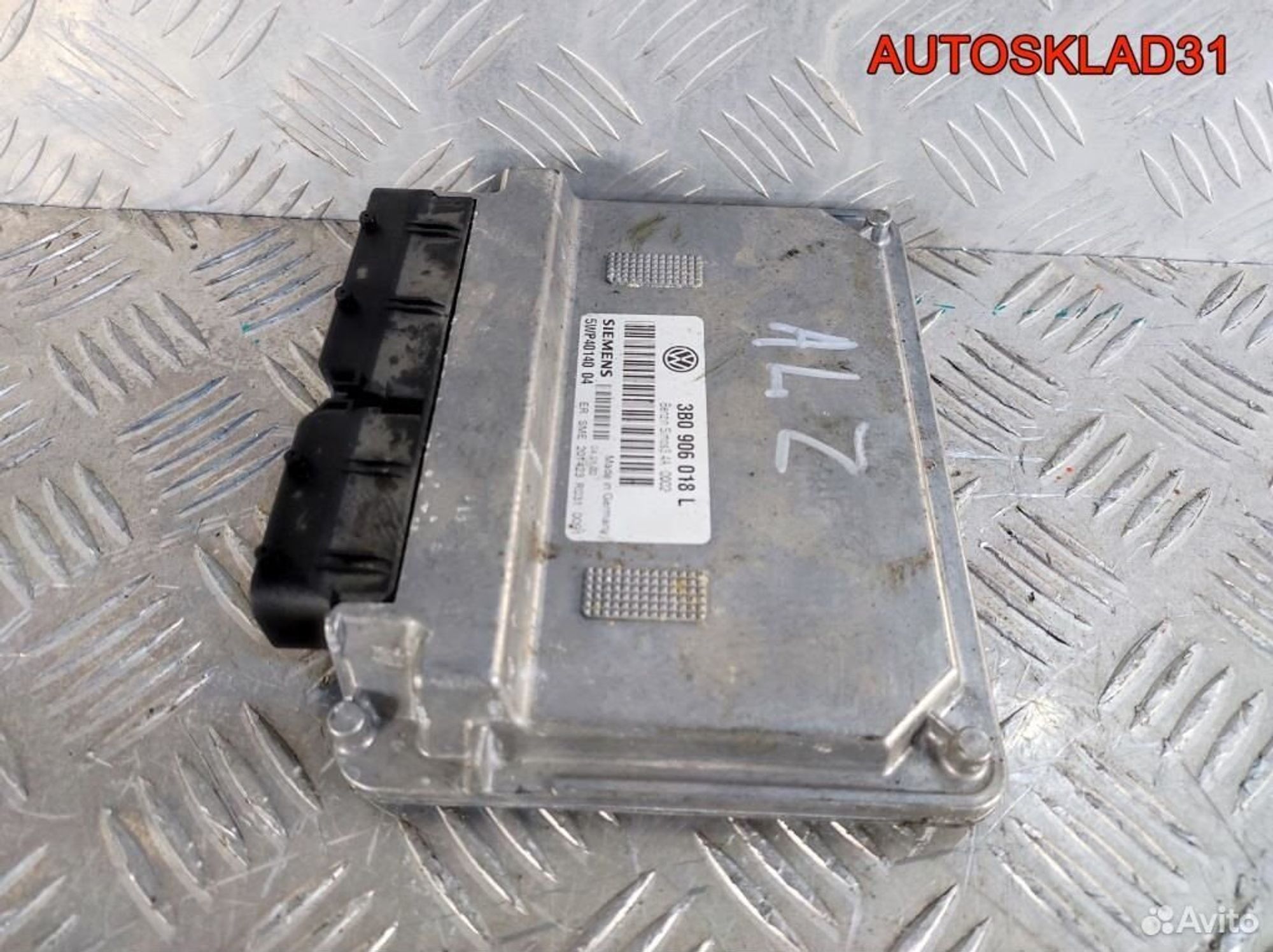 Блок эбу Audi A4 B6 1.6 ALZ 3B0906018L Бензин, 4100 рублей, Дубовое