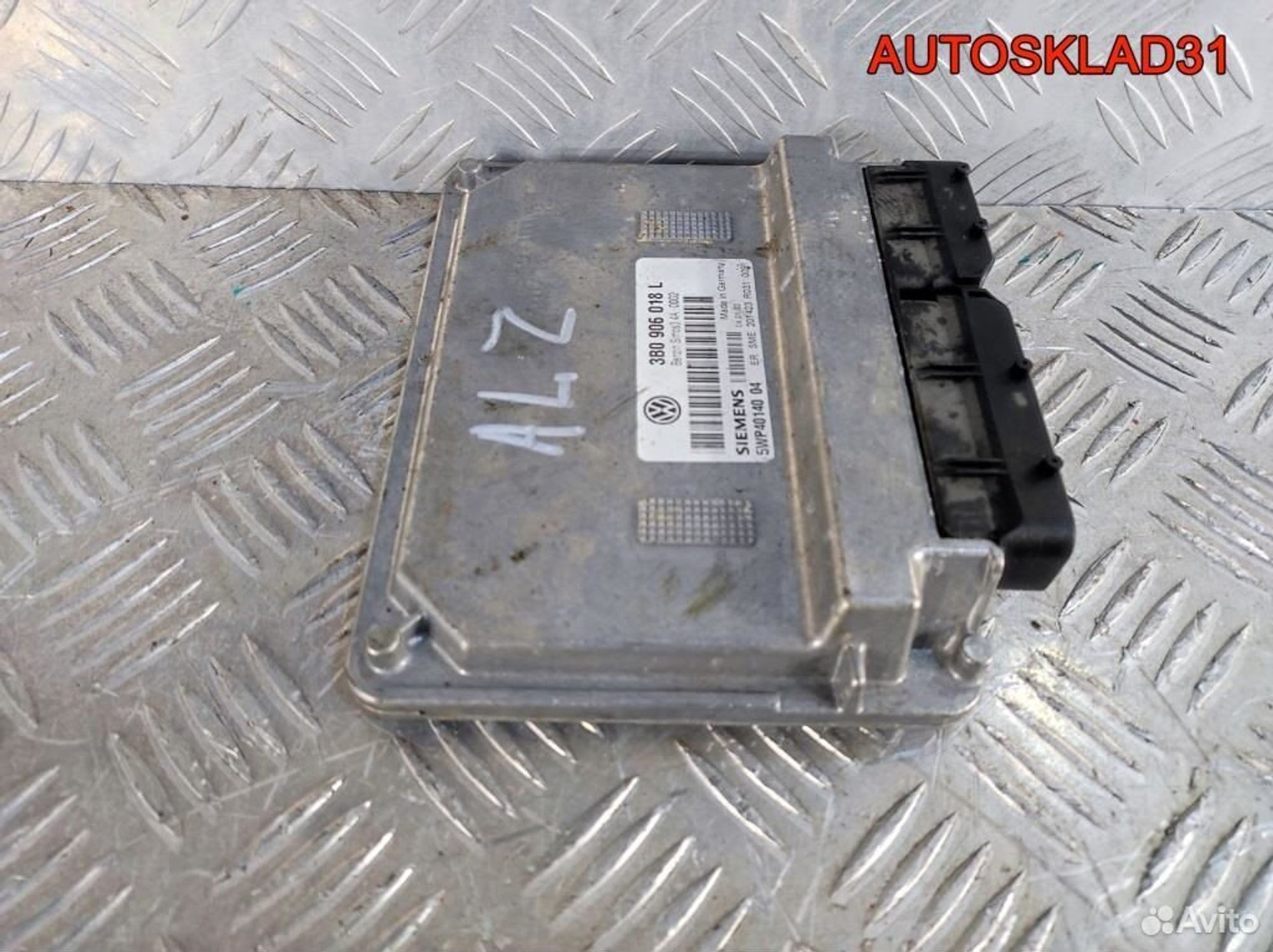 Блок эбу Audi A4 B6 1.6 ALZ 3B0906018L Бензин, 4100 рублей, Дубовое