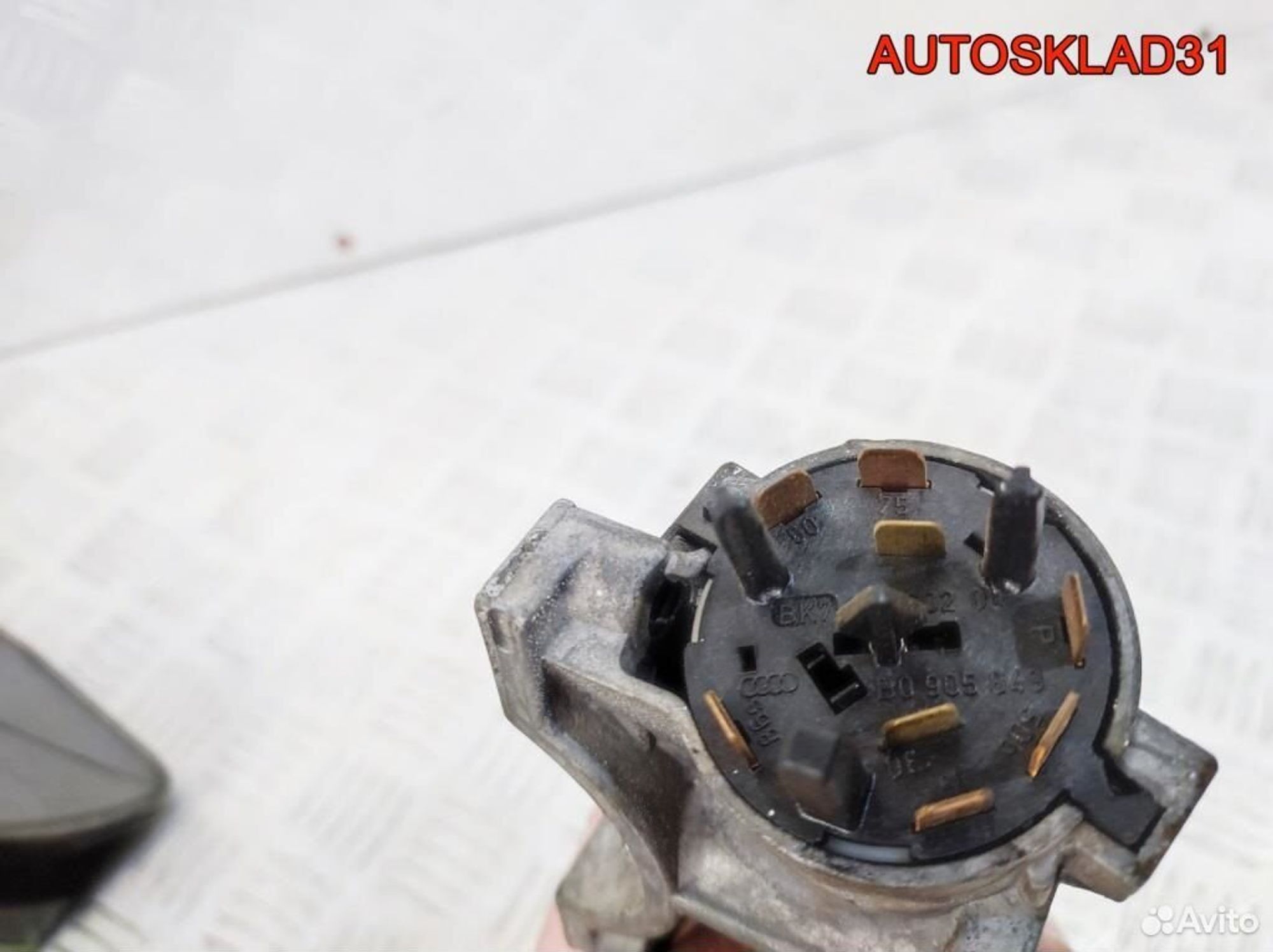 Замок зажигания Audi A6 C5 4B0905851C, 2900 рублей, Дубовое