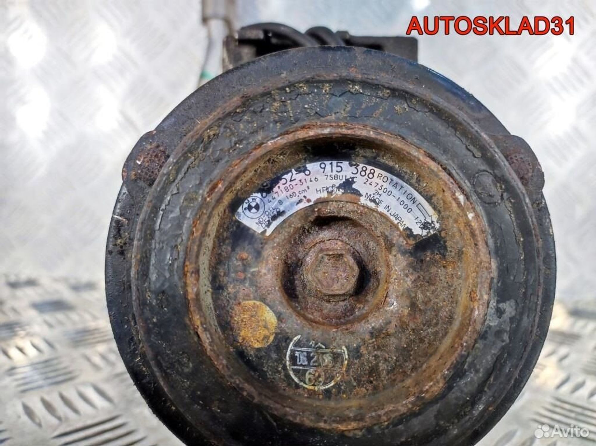 Компрессор кондиционера BMW E39 M57D30 64526915388, 5200 рублей, Дубовое