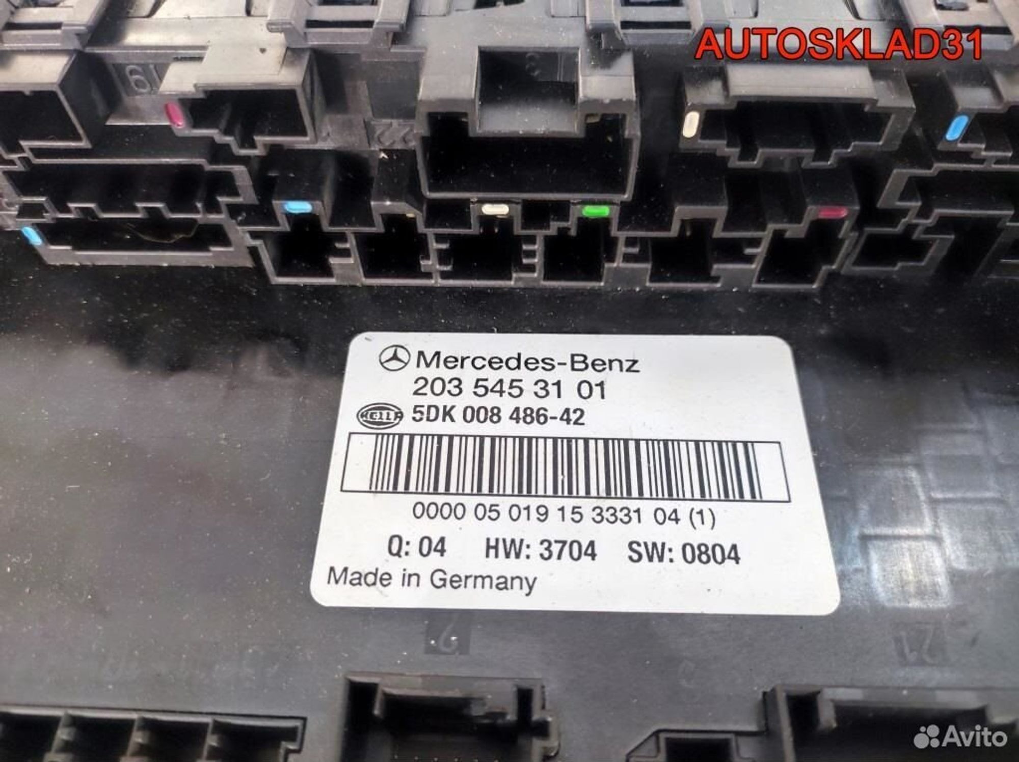 Блок предохранителей Mercedes W203 A2035453101, 4600 рублей, Дубовое