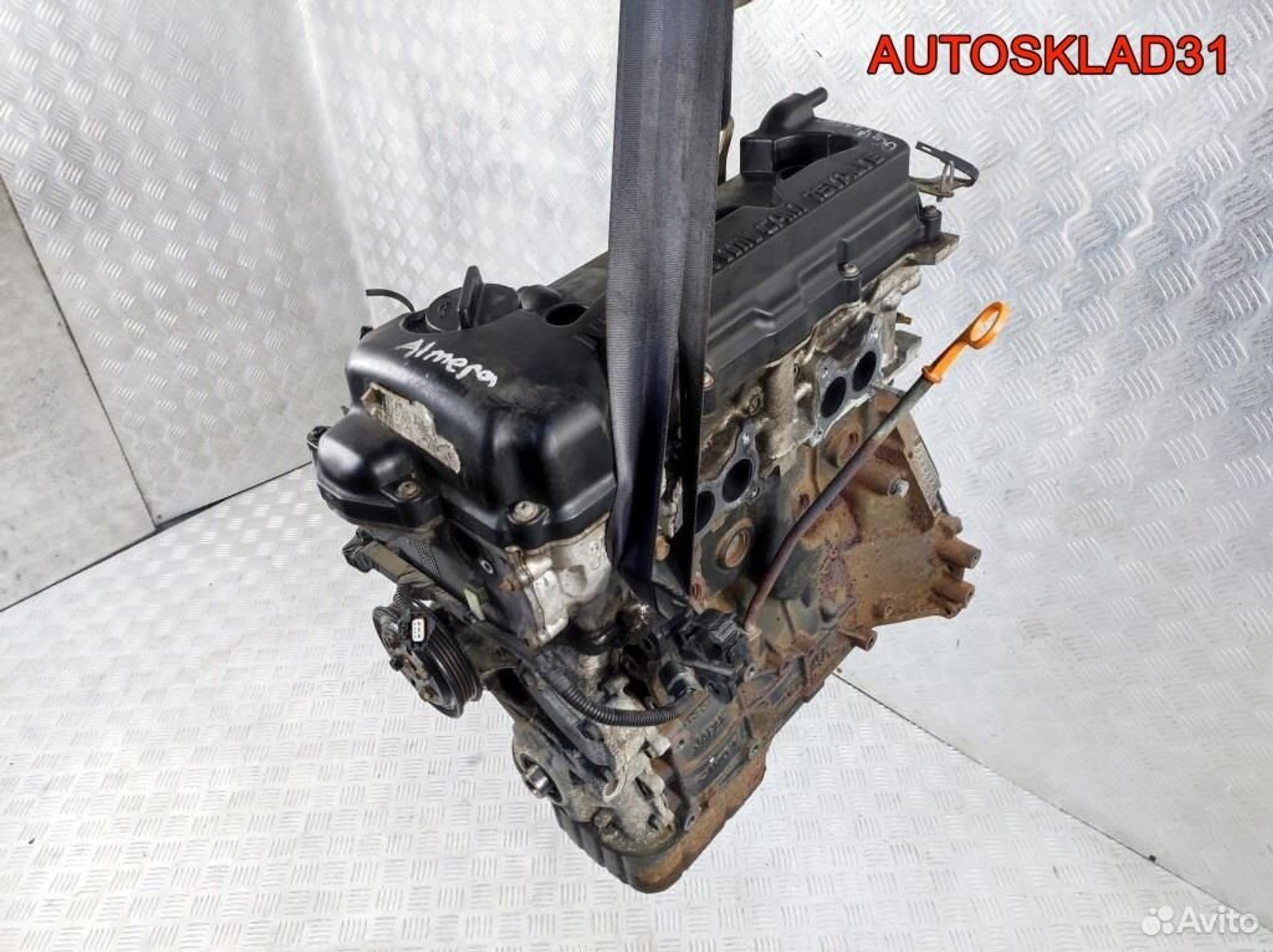 Двигатель QG18 Nissan Almera N16 1.8 Бензин, 63000 рублей, Дубовое