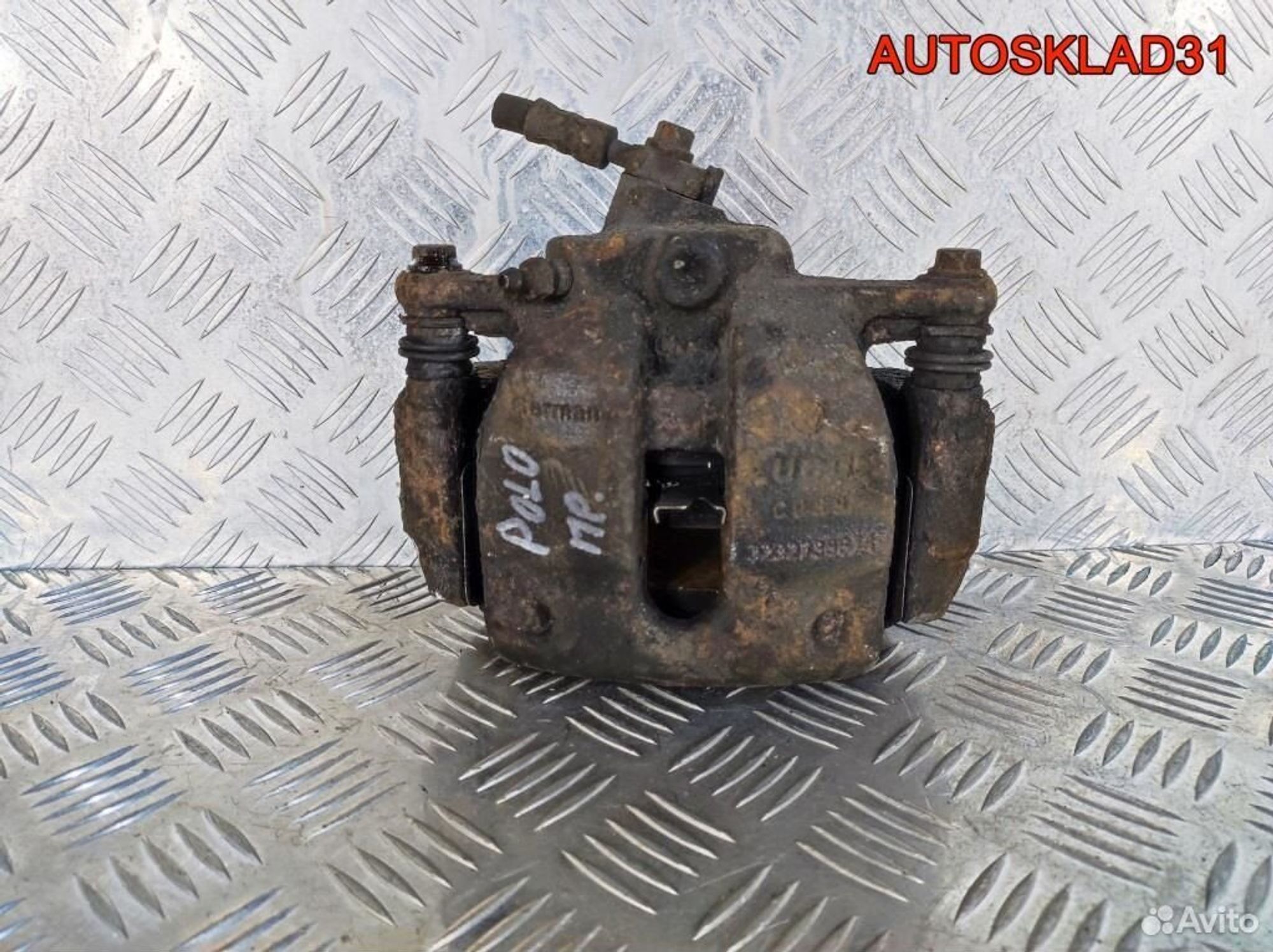 Суппорт тормозной передний правый VW Polo HB, 3200 рублей, Дубовое