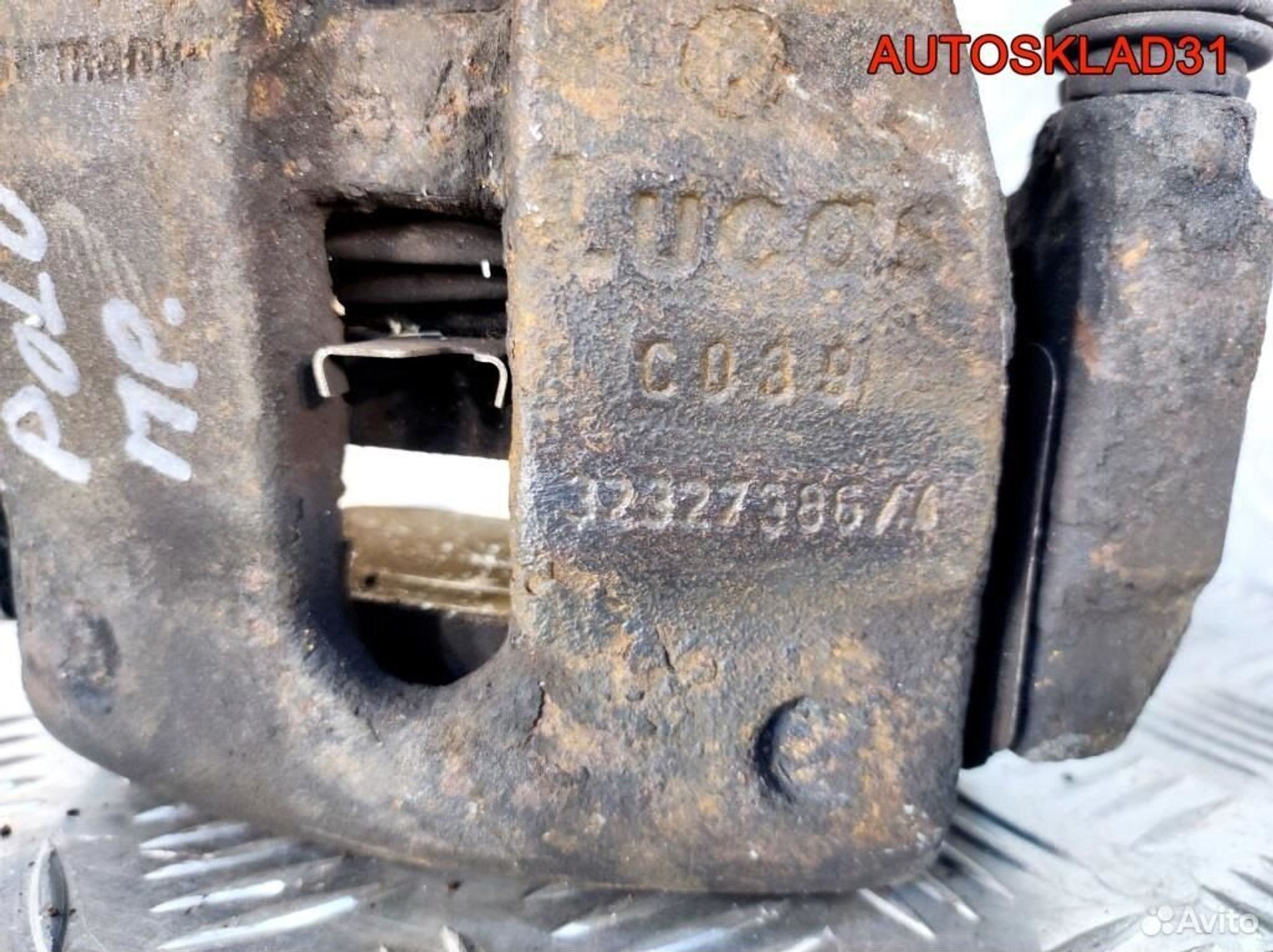 Суппорт тормозной передний правый VW Polo HB, 3200 рублей, Дубовое