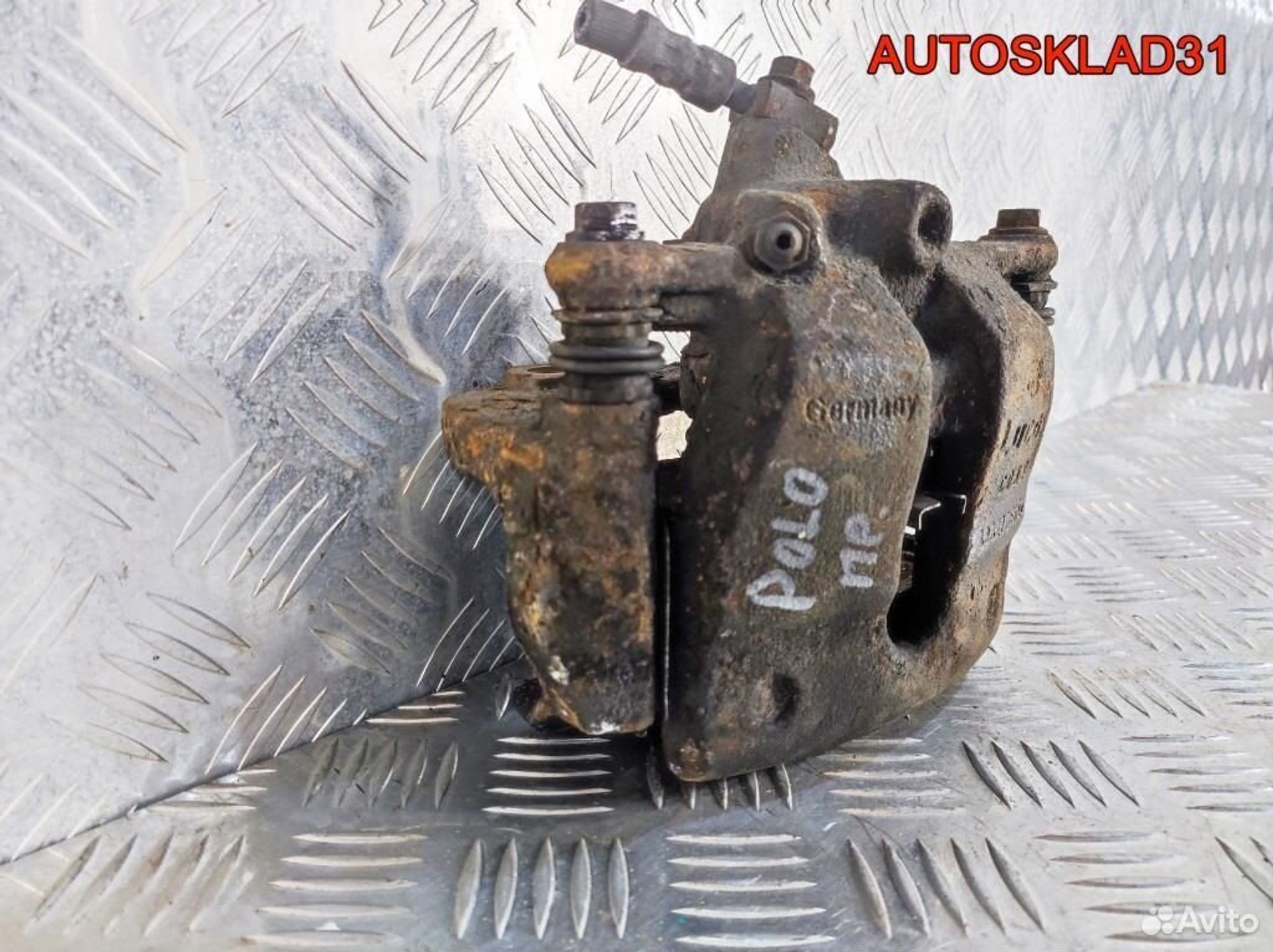 Суппорт тормозной передний правый VW Polo HB, 3200 рублей, Дубовое