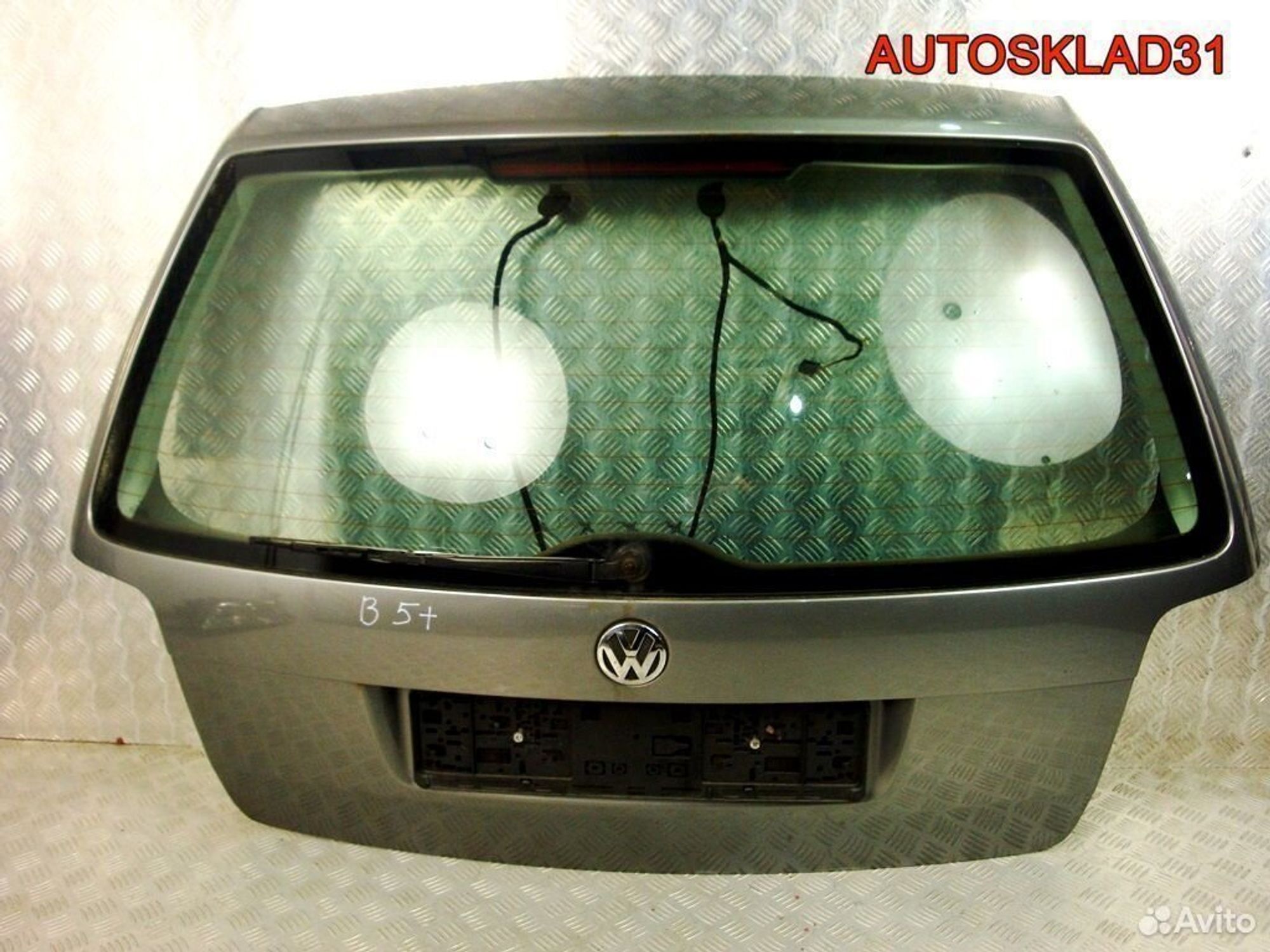 Дверь багажника со стеклом VW Passat B5+ 3B9827025, 25000 рублей, Дубовое