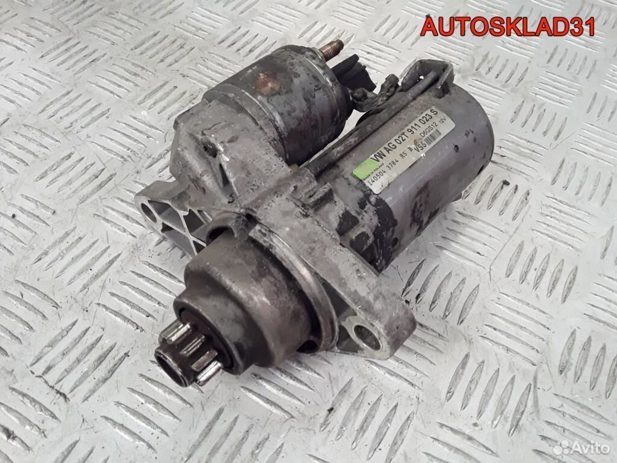 Стартер Volkswagen Golf Plus 1.6 BLP 02T911023S, 4100 рублей, Дубовое