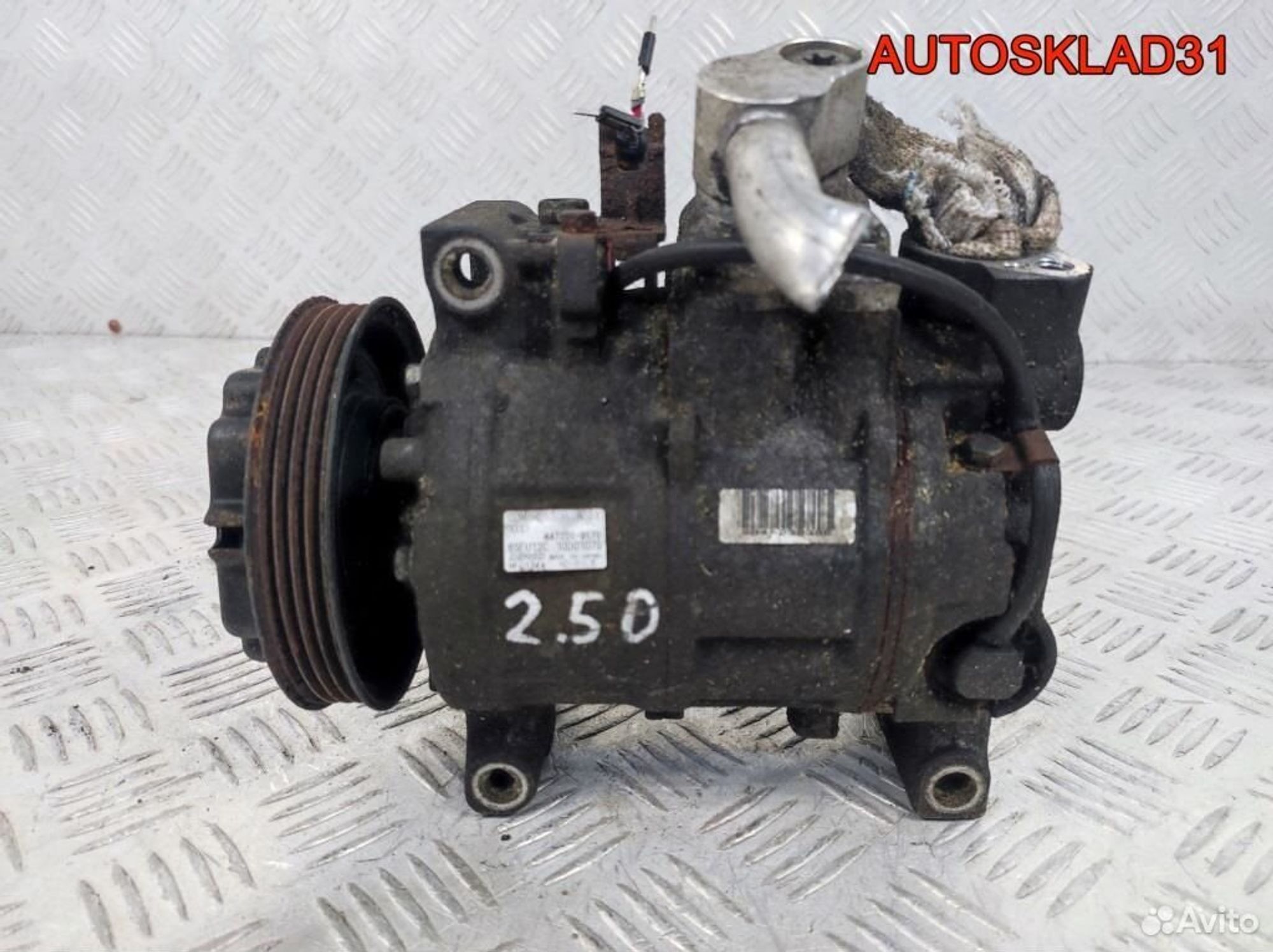 Компрессор кондиционера Audi A4 B6 8E0260805R, 7700 рублей, Дубовое