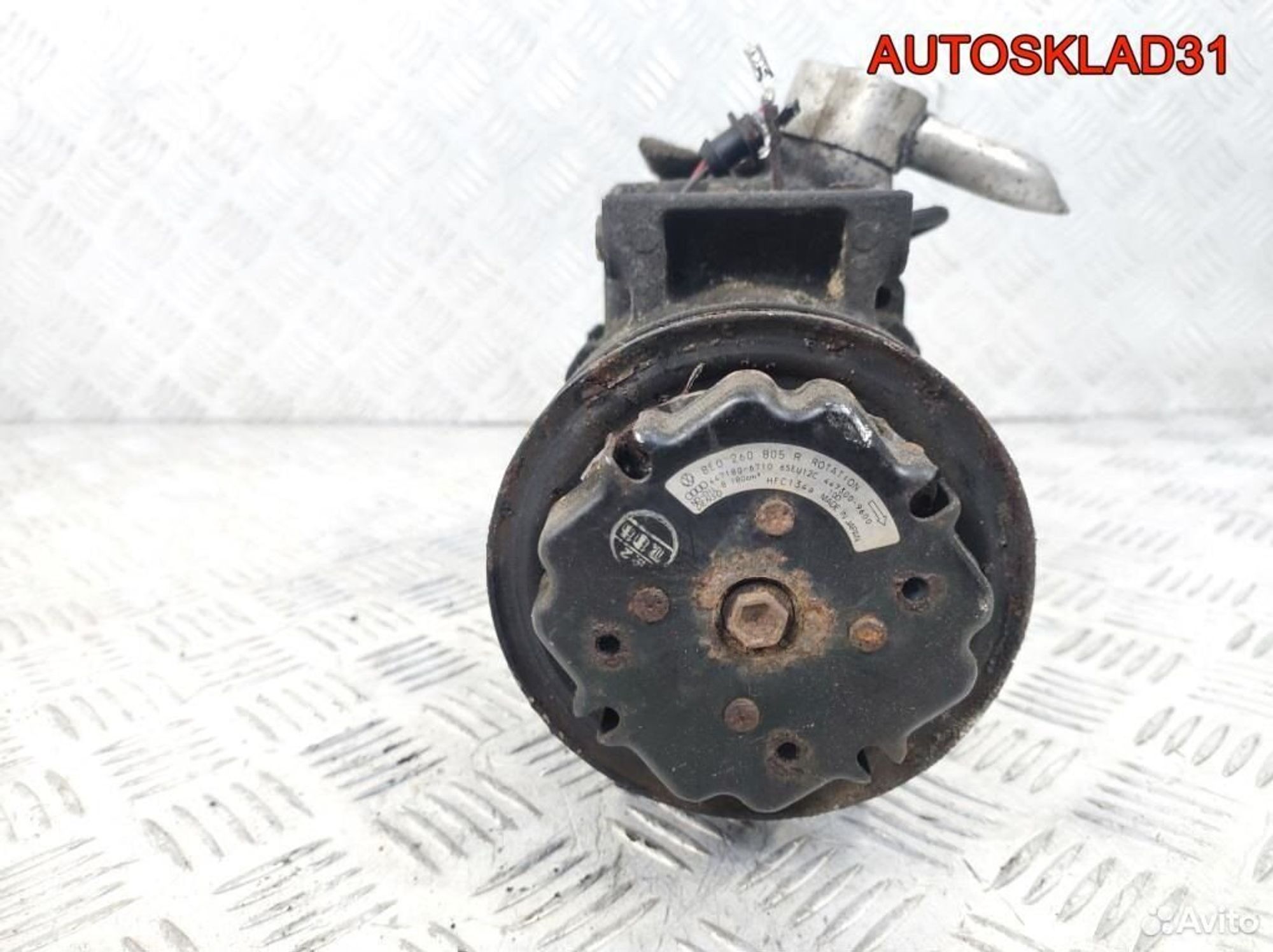 Компрессор кондиционера Audi A4 B6 8E0260805R, 7700 рублей, Дубовое