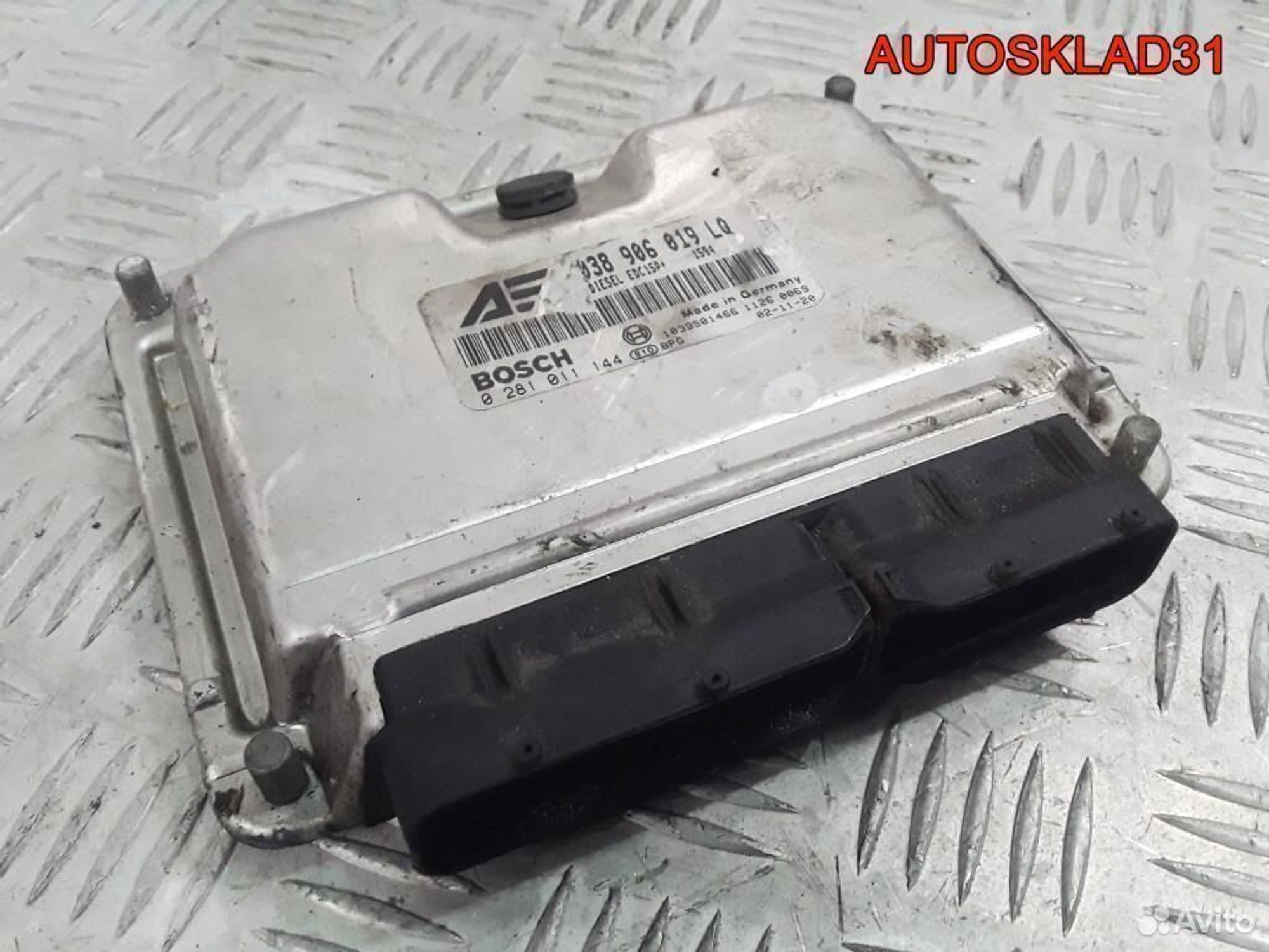 Блок эбу Volkswagen Sharan 1.9 AUY TDI 038906019LQ, 2000 рублей, Дубовое