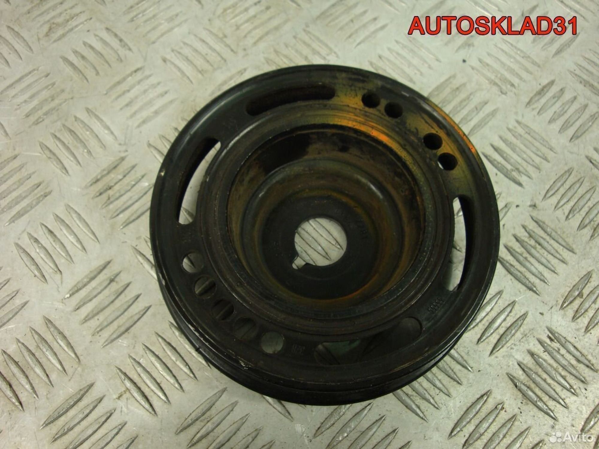 Шкив коленвала Opel Astra H 1.6 Z16XEP 55559328, 1200 рублей, Дубовое