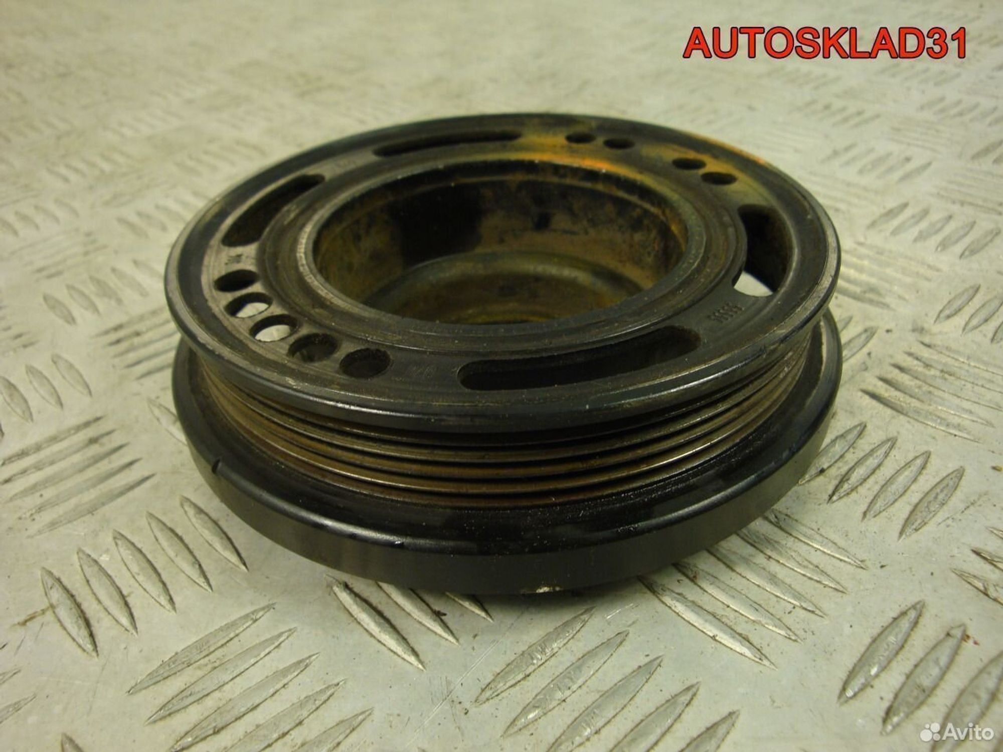 Шкив коленвала Opel Astra H 1.6 Z16XEP 55559328, 1200 рублей, Дубовое