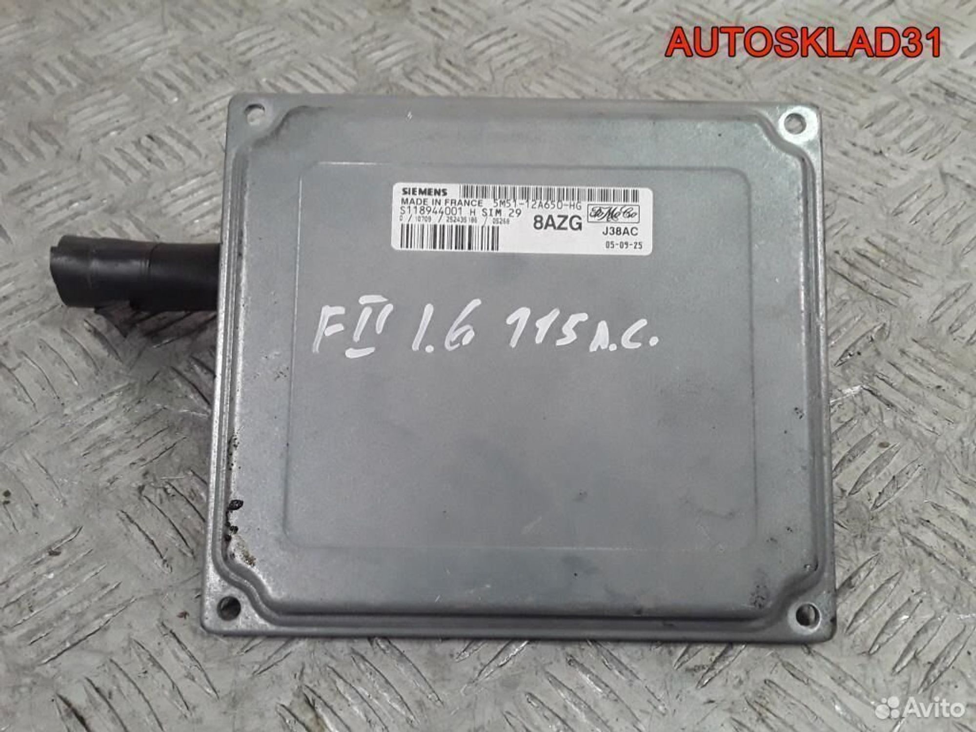 Эбу Ford Focus 1,6 hxda 5m5112a650hg, 2600 рублей, Дубовое