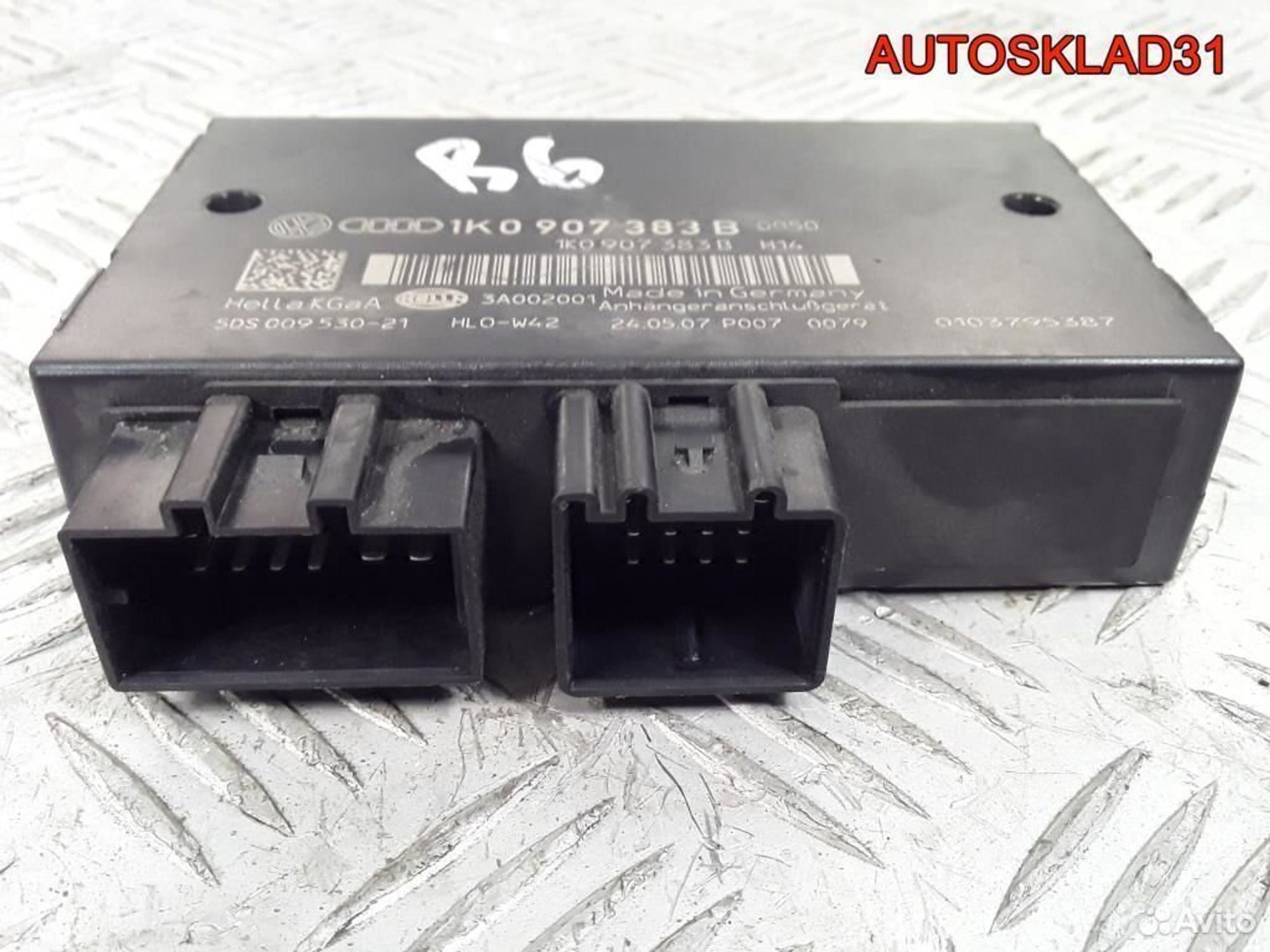 Блок электронный фаркопа VW Passat B6 1K0907383B, 3200 рублей, Дубовое