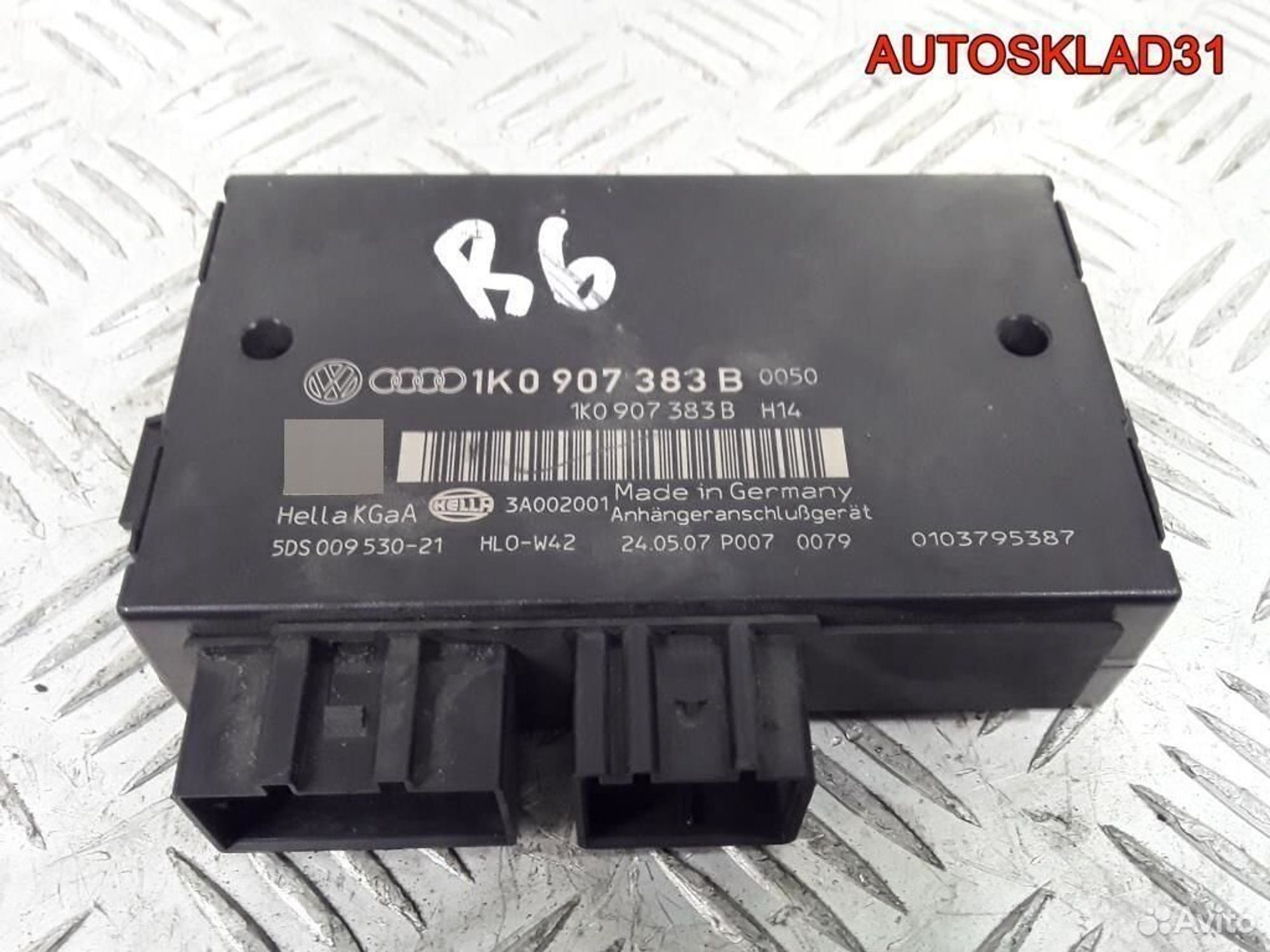 Блок электронный фаркопа VW Passat B6 1K0907383B, 3200 рублей, Дубовое
