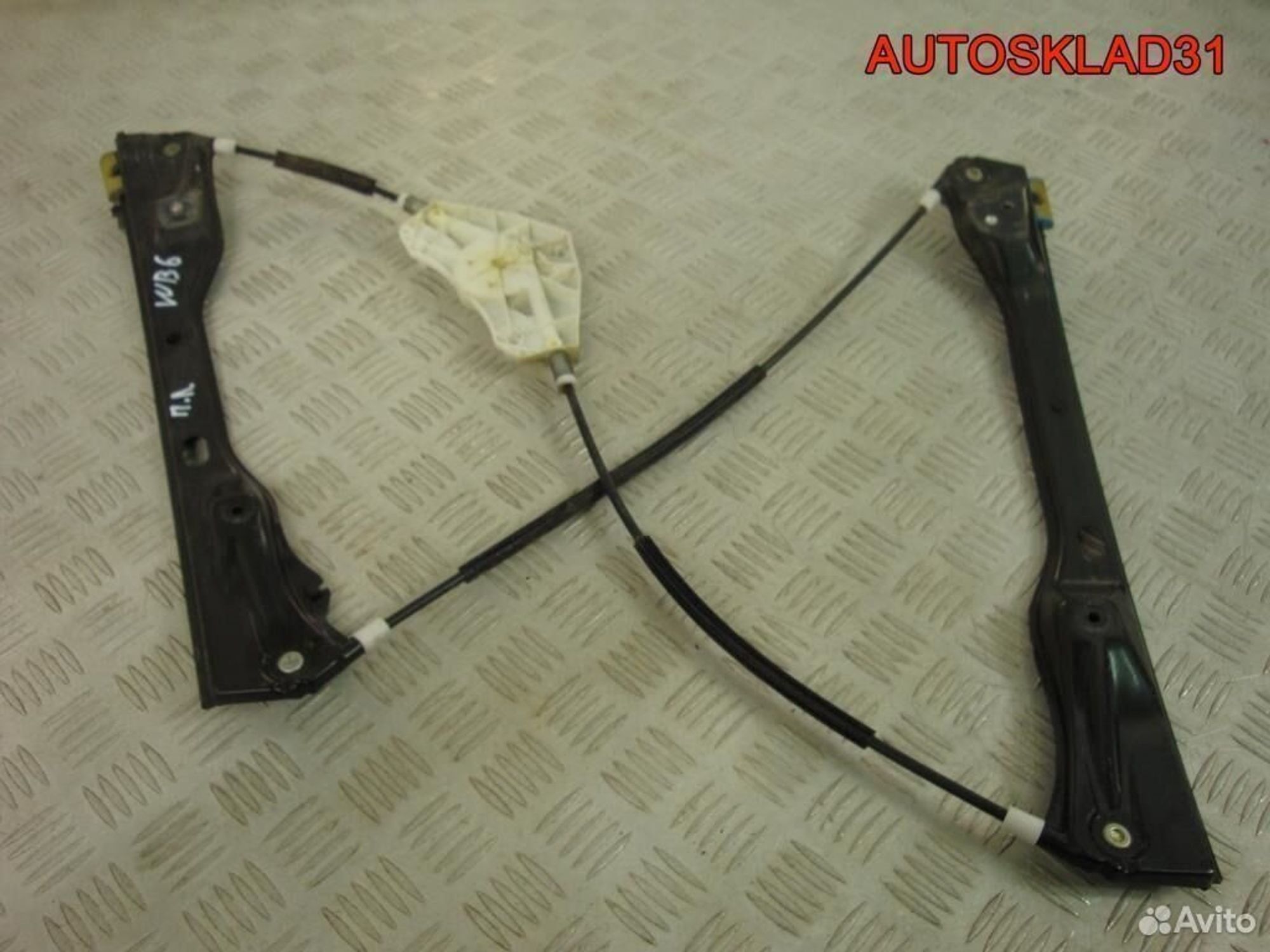 Стеклоподъемник передний левый VW Passat B6, 2500 рублей, Дубовое