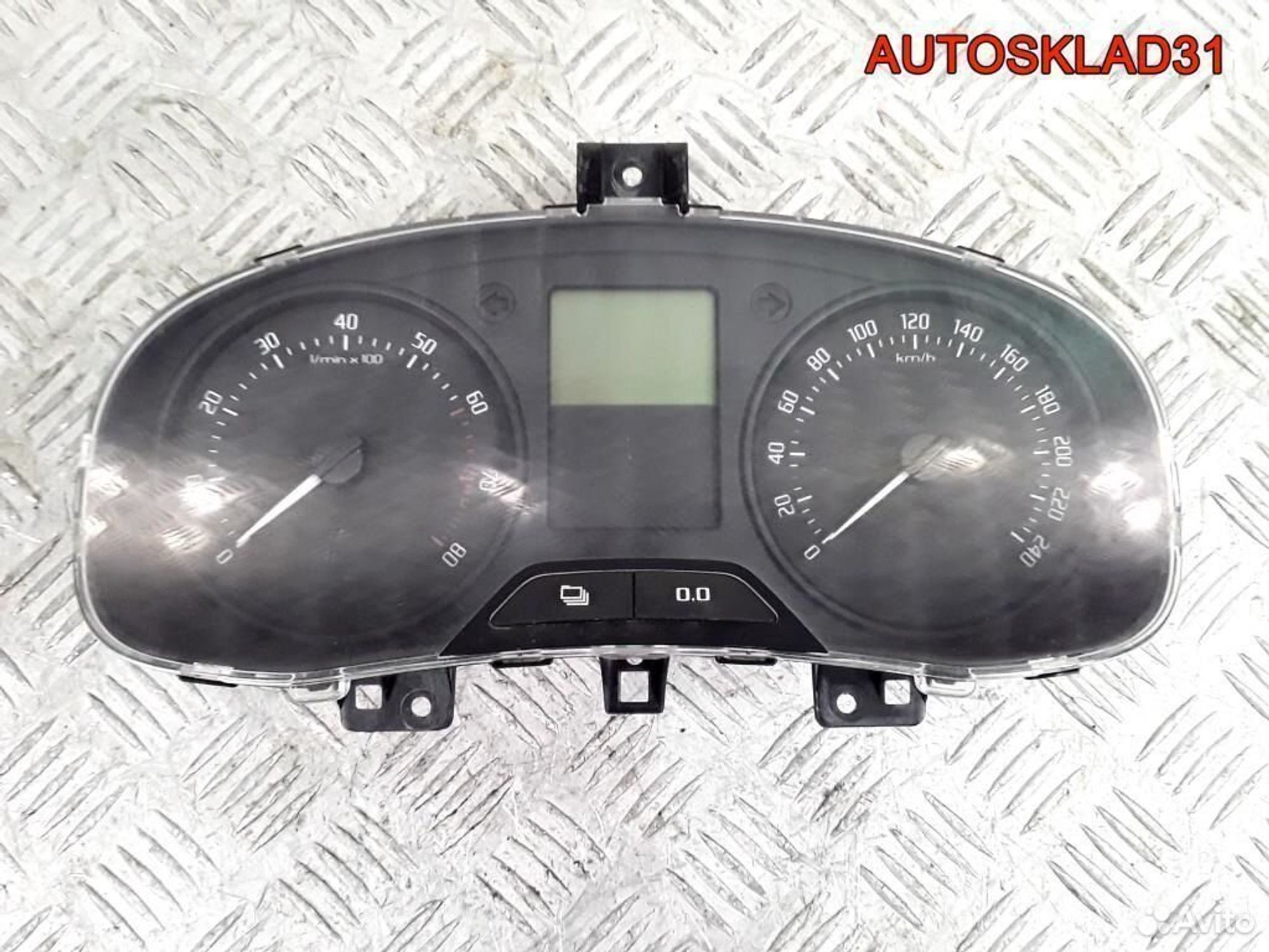 Панель приборов Skoda Fabia 1,4 бензин 5J0920800H, 4100 рублей, Дубовое