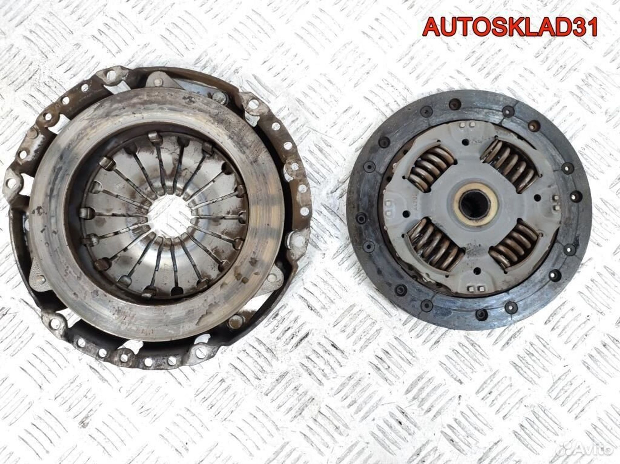 Комплект сцепления Ford Fusion 1.4 F6JA 3S617550AB, 3200 рублей, Дубовое