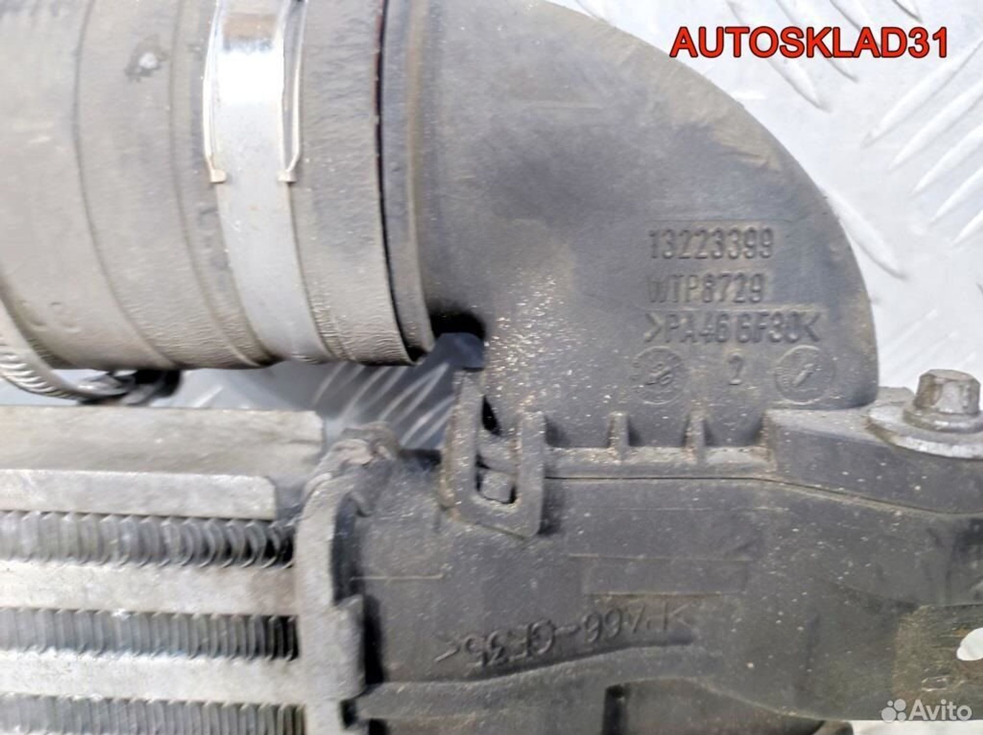 Интеркулер Opel Astra H Z19DTH 13223393, 2100 рублей, Дубовое