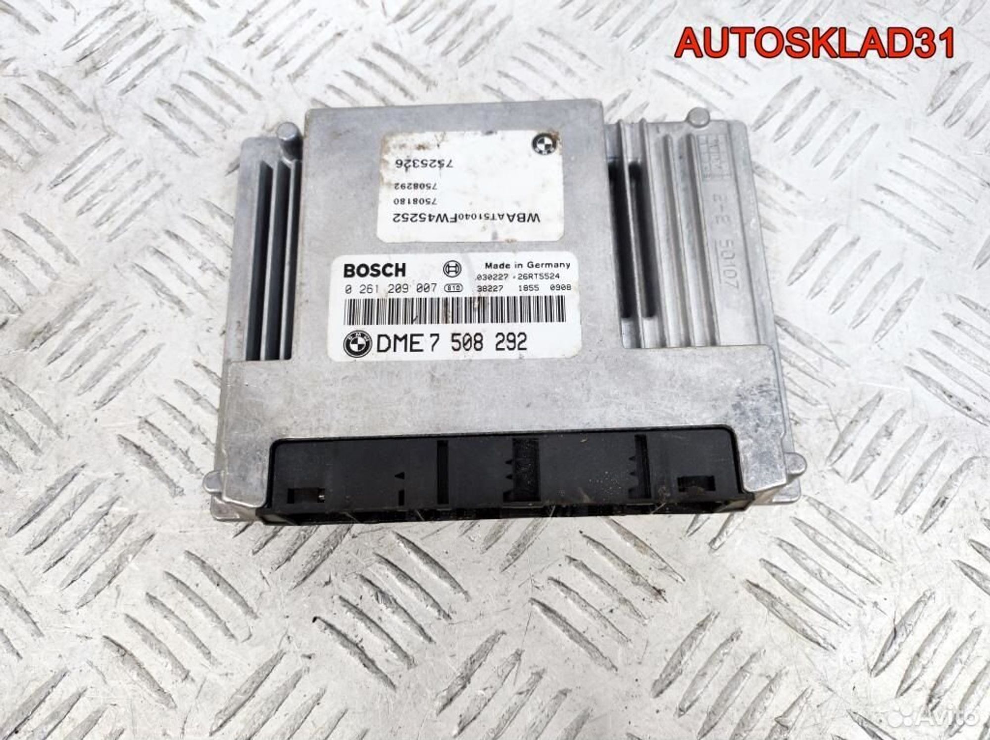 Блок эбу BMW E46 12147508292 2,0 Бензин, 6200 рублей, Дубовое